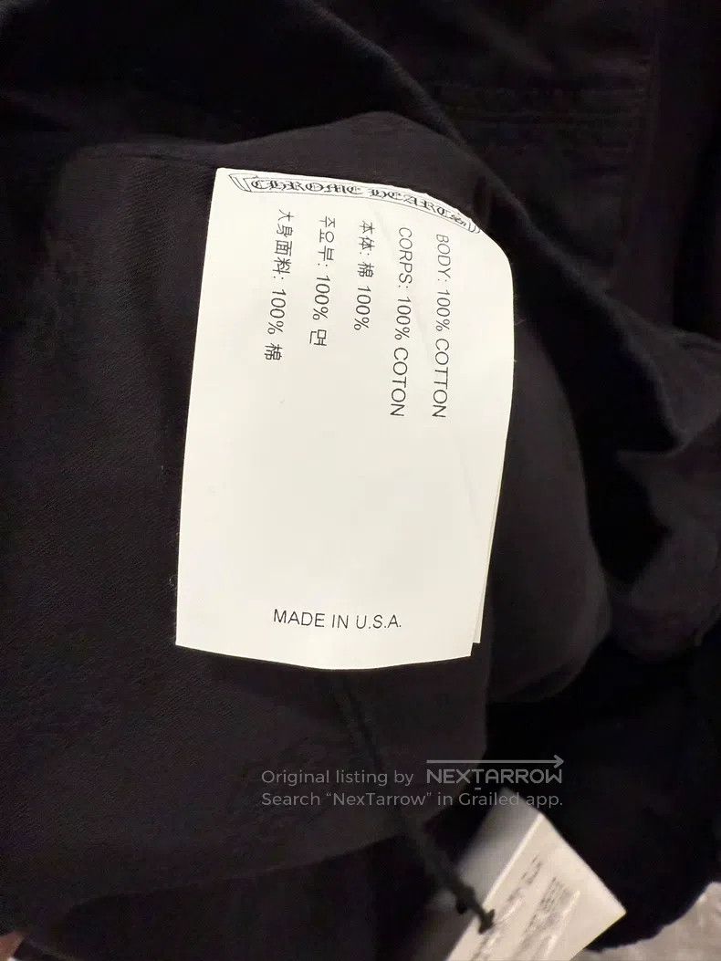 Chrome Hearts CHROME HEARTS Size XL Black M65 tooling jacket Size US XL / EU 56 / 4 - 5 Thumbnail