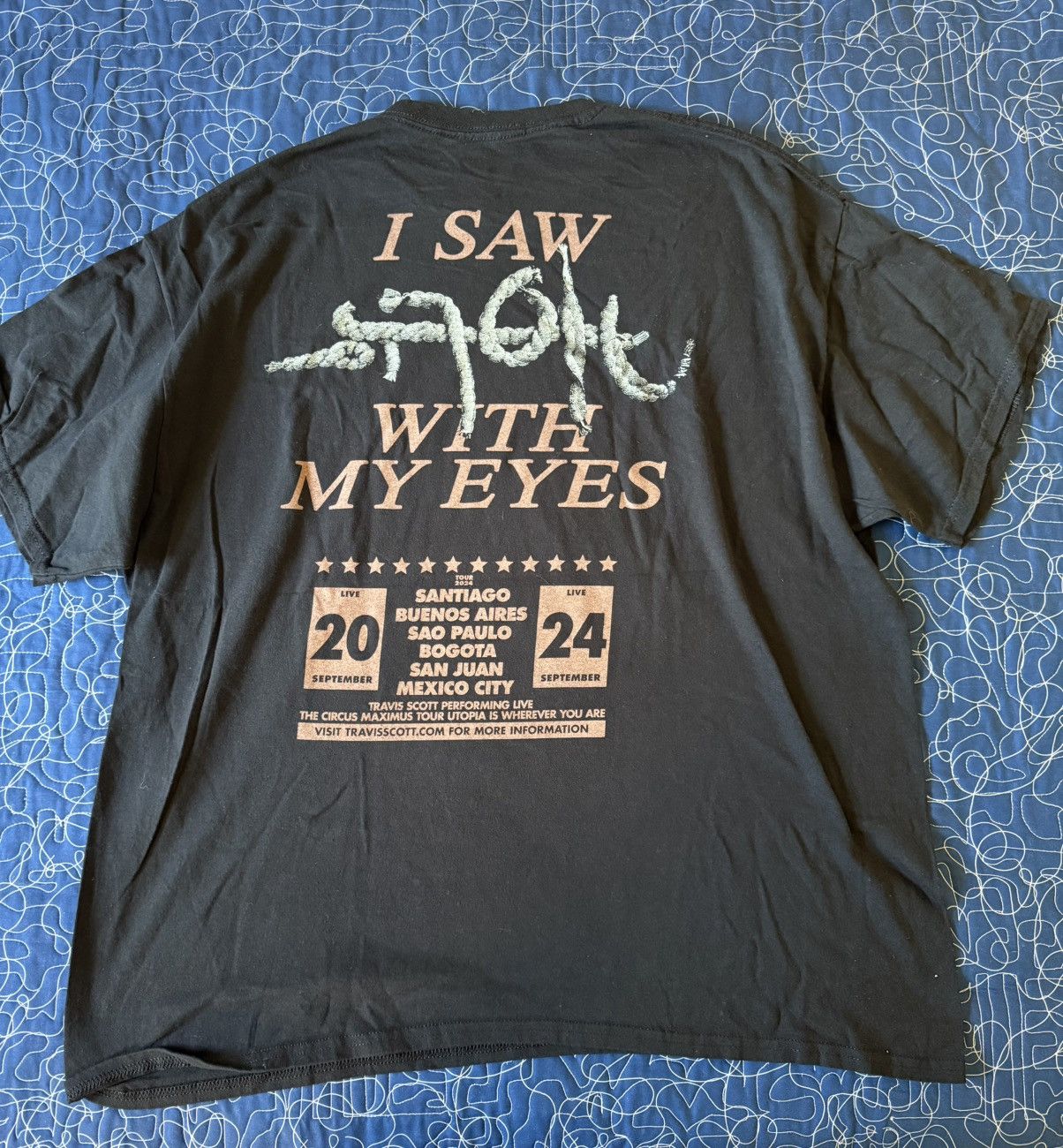 Travis Scott Travis Scott Utopia South America Tour- XL Size US XL / EU 56 / 4 - 2 Thumbnail