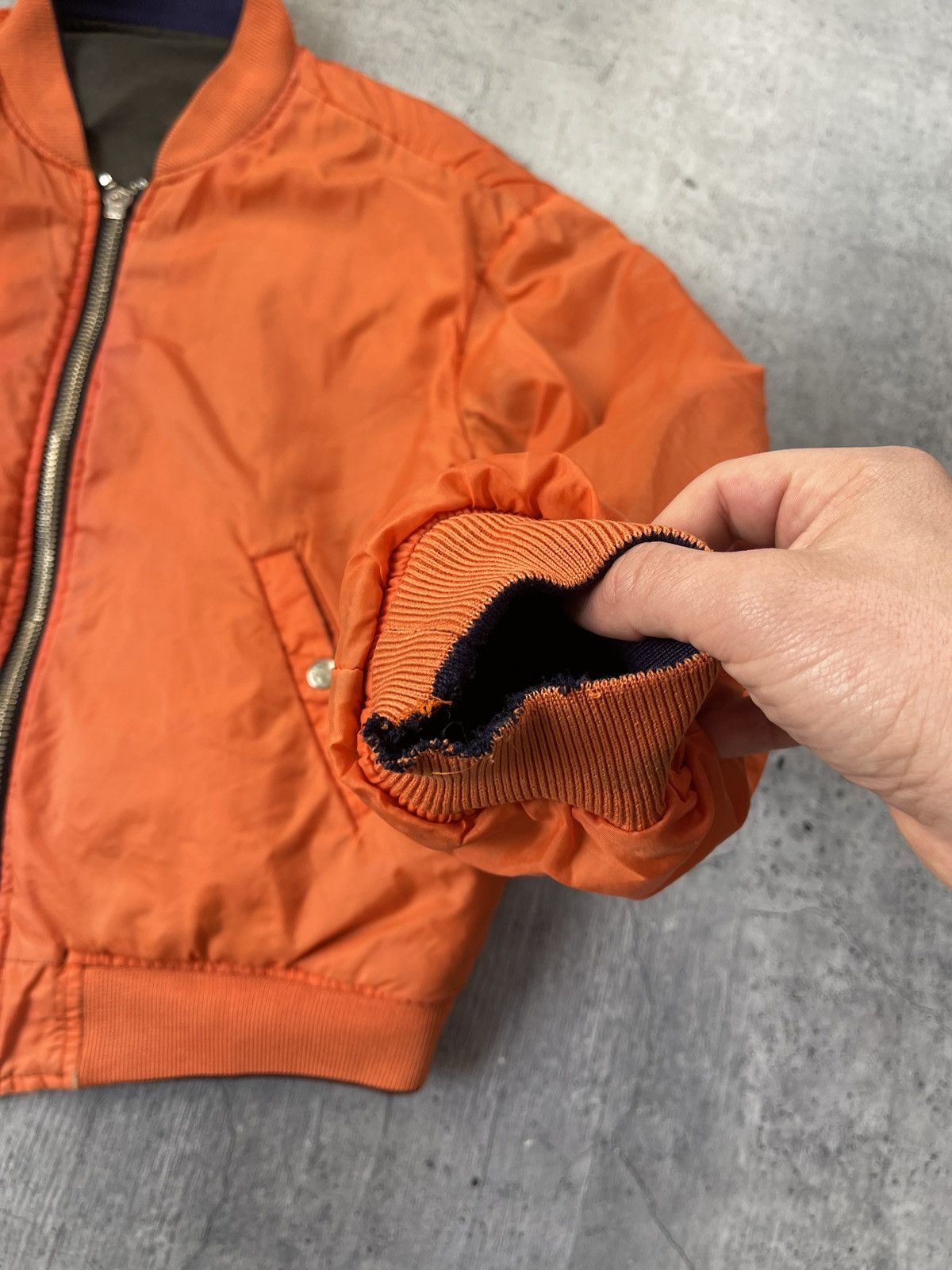 Mens Vintage Harley Davidson Bomber Jacket Big Logo Size L