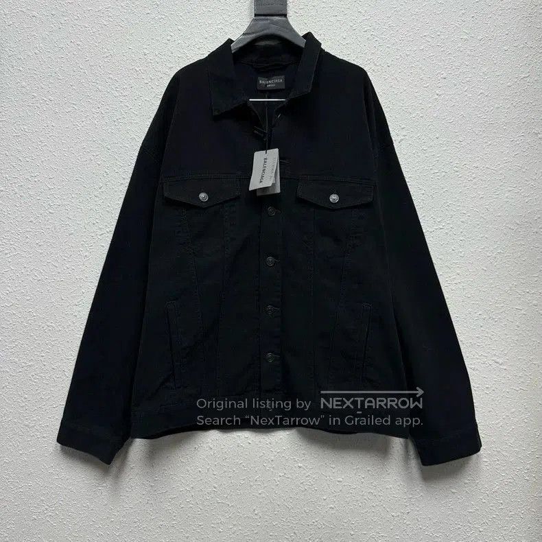 Balenciaga Balenciaga Denim Bandage Jacket. Size US S / EU 44-46 / 1 - 1 Thumbnail