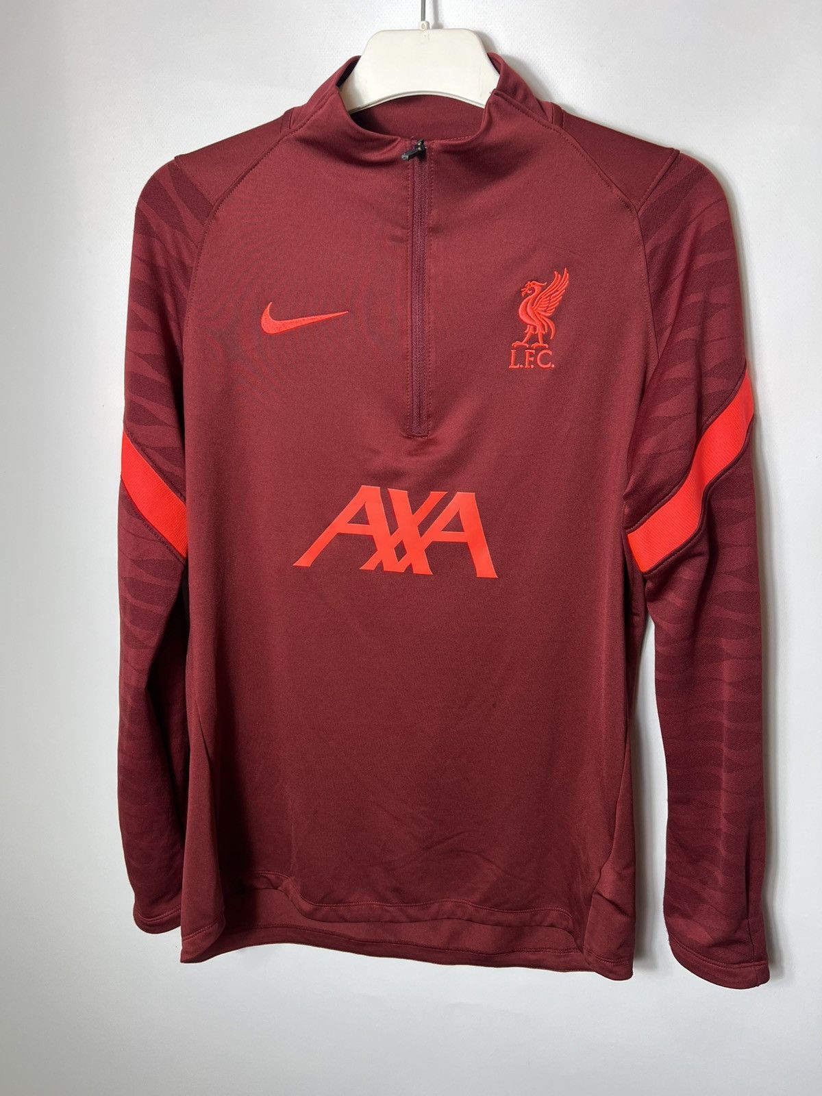 Nike Vintage sportswear Nike Liverpool 21/22 Soccer Long Sleeve Size US M / EU 48-50 / 2 - 1 Thumbnail