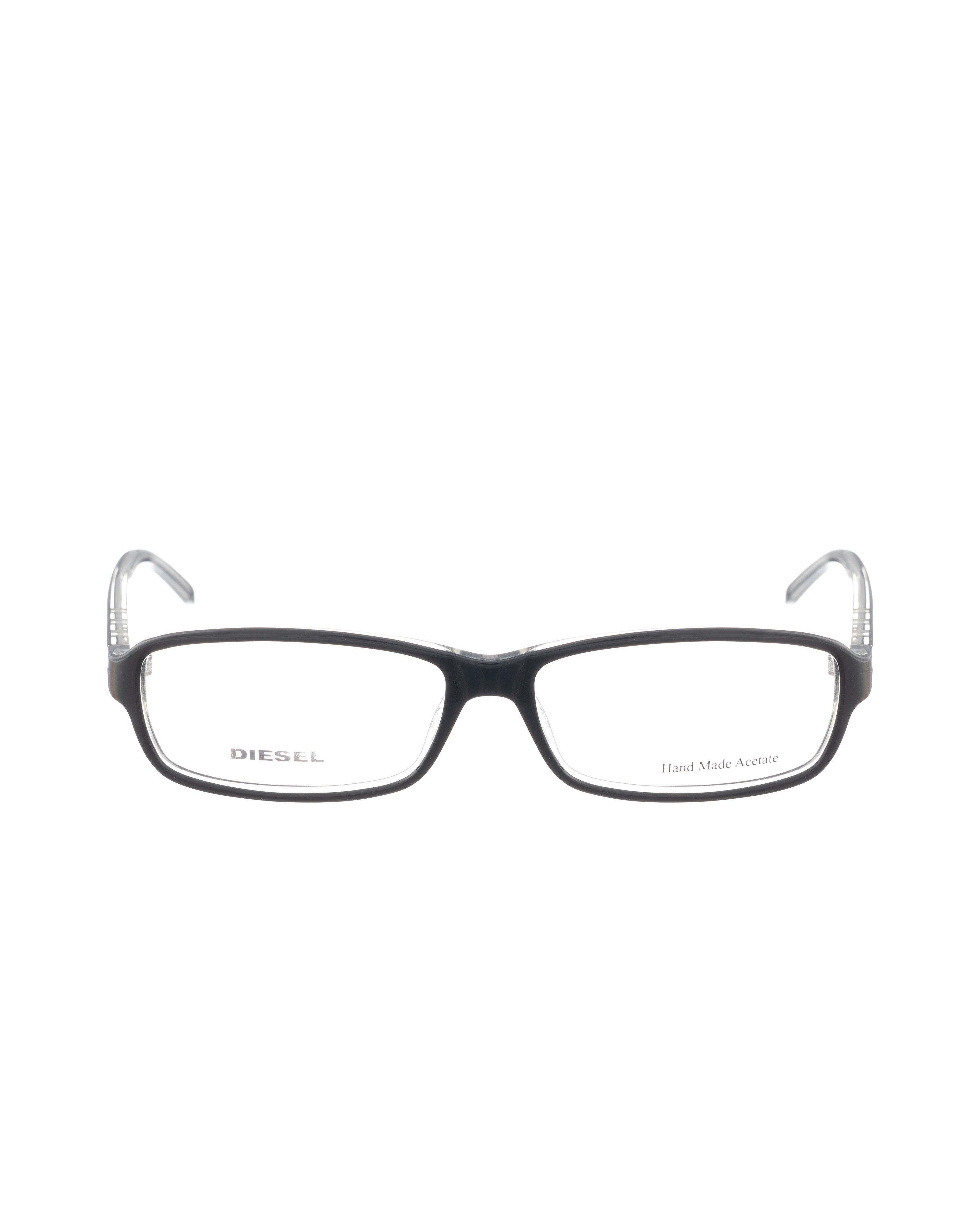 Diesel Diesel 00s Black & Clear Glasses with Circle Cut Outs Size ONE SIZE - 2 Thumbnail