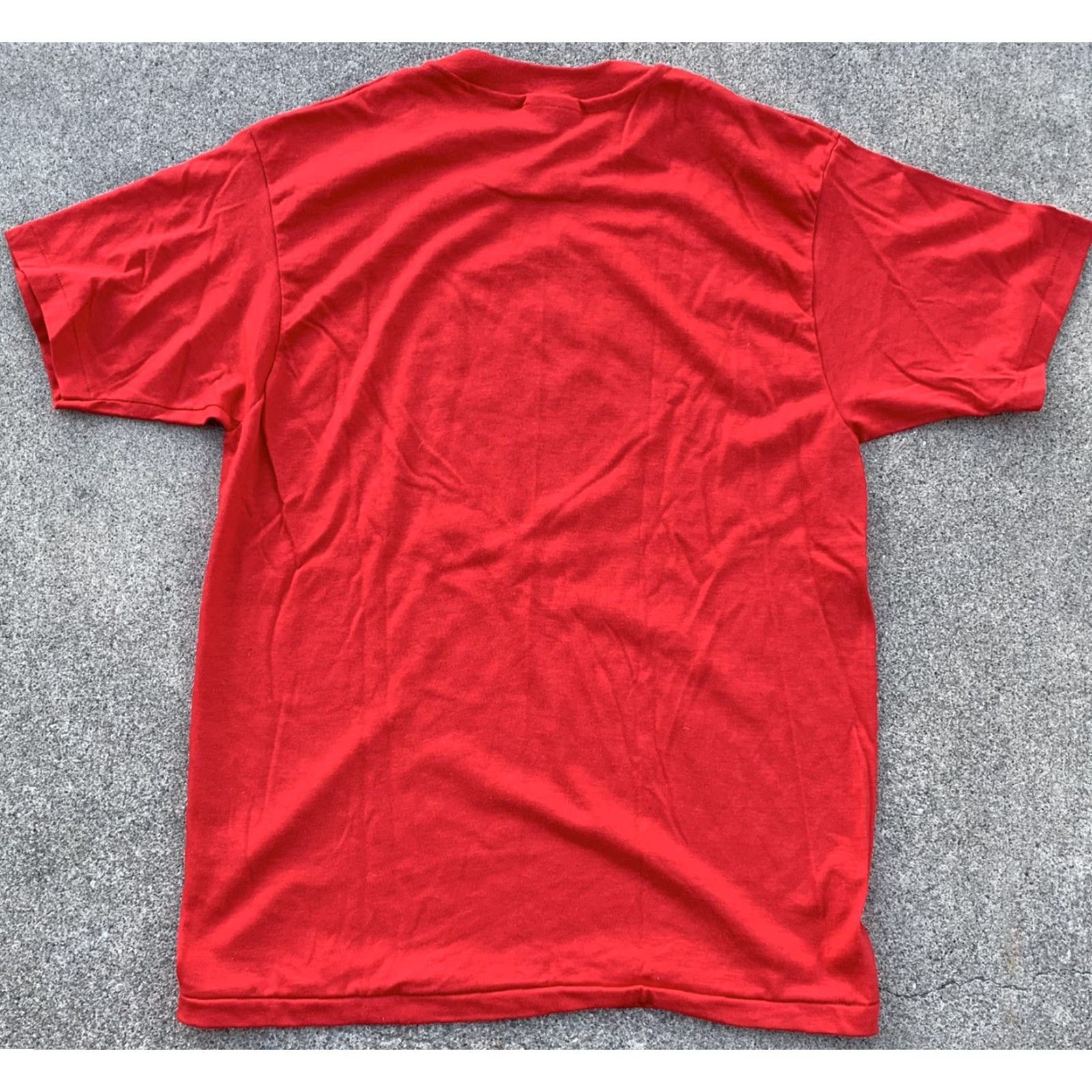 Hanes VINTAGE Hanes T-Shirt Men Red Festival Year of the Dragon 4686 Chinese New Years Stockton Size US L / EU 52-54 / 3 - 4 Thumbnail