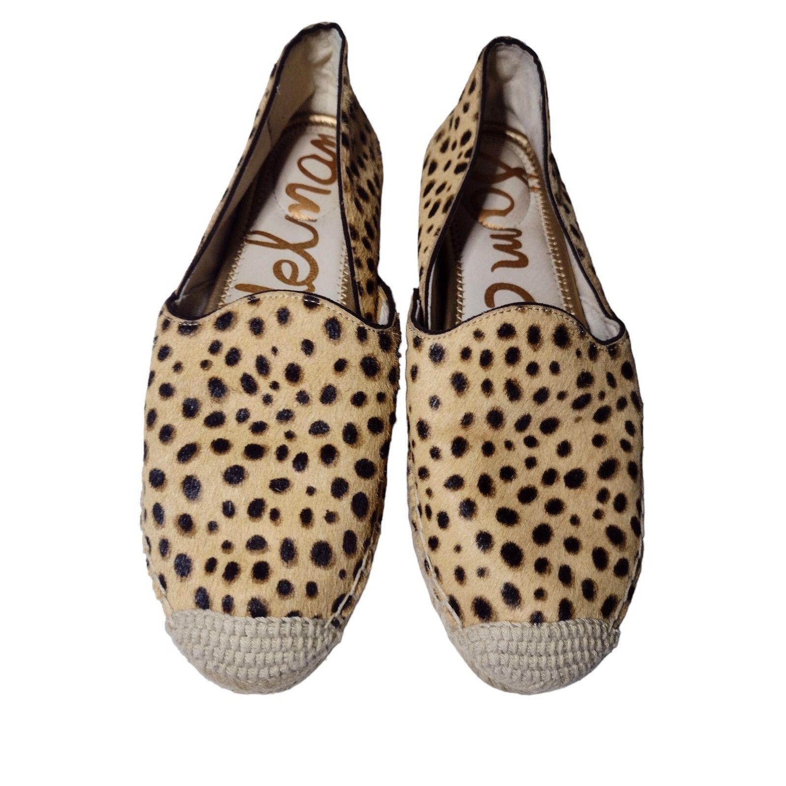 Sam Edelman Sam Edelman Kesia Calf Fur Cheetah Espadrilles Shoes Size 6. Size US 6.5 / IT 36.5 - 3 Thumbnail