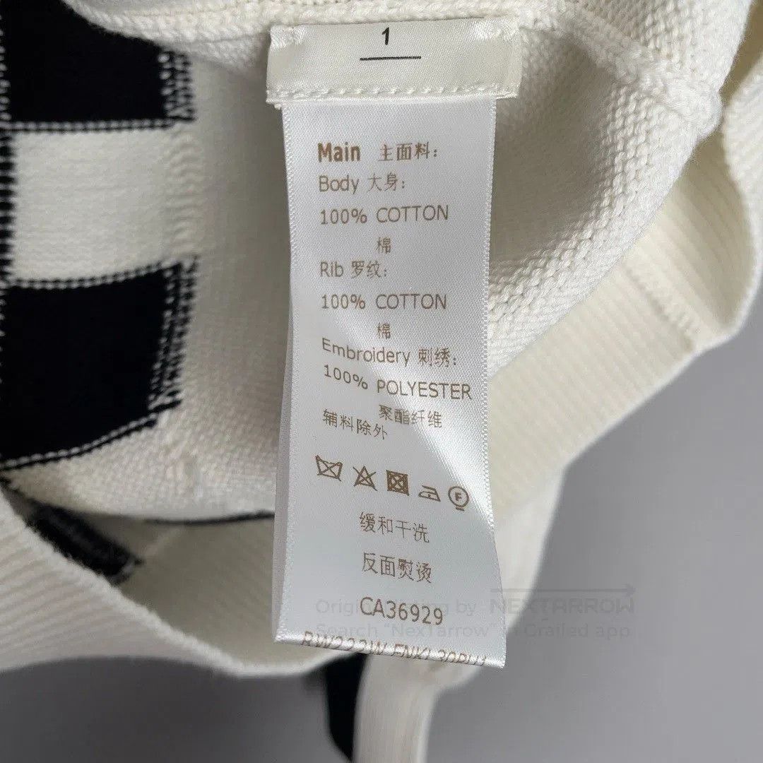 Louis Vuitton LV Racing Checkerboard Crewneck Sweater. Size US M / EU 48-50 / 2 - 6 Thumbnail