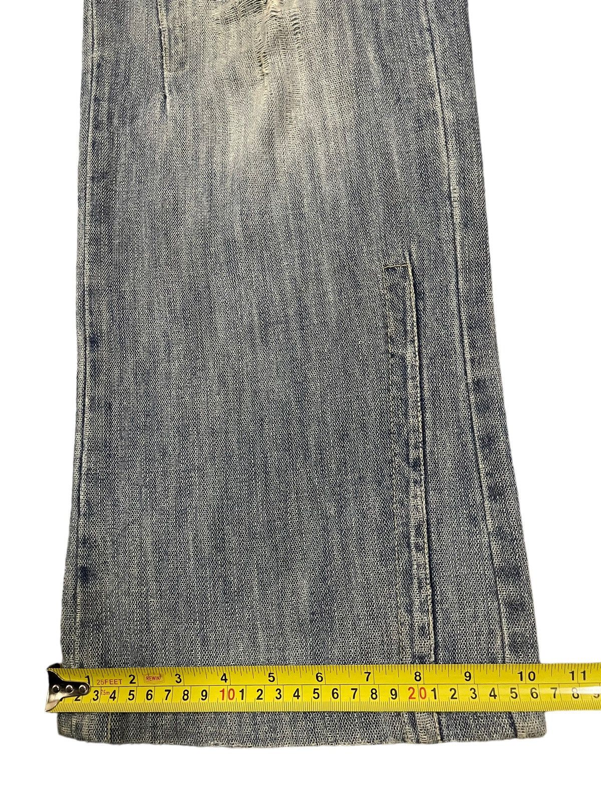 Japanese Brand Vintage Japanese Brand Distressed Avant Garde Baggy Jeans Size US 34 / EU 50 - 14 Thumbnail