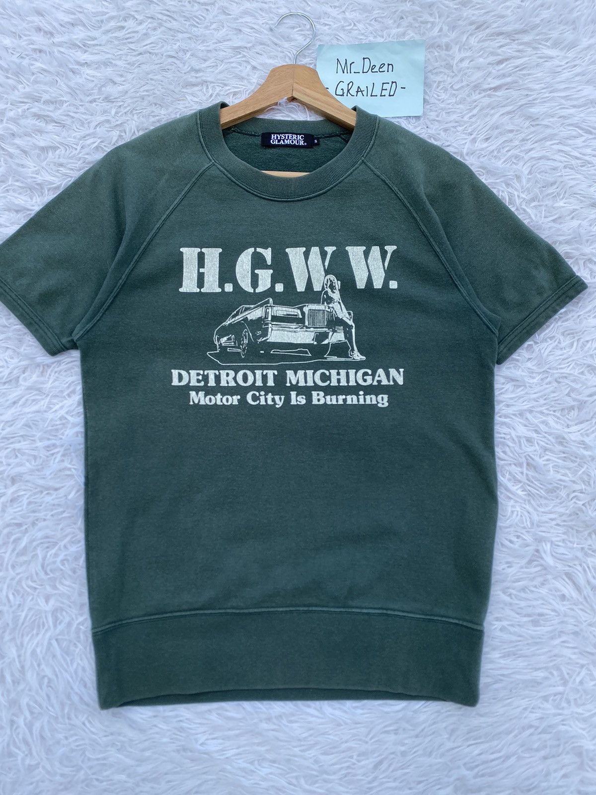 Hysteric Glamour Rare Vintage Hysteric Glamour HGWW Detroit Michigan Sweater Size US XS / EU 42 / 0 - 5 Thumbnail