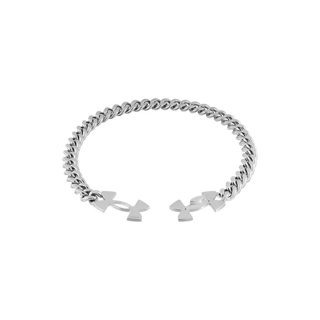 Balenciaga × Under Armour oc11z0625 Size: M / Under Armour® Unisex Necklace in Silver Size ONE SIZE - 3 Thumbnail
