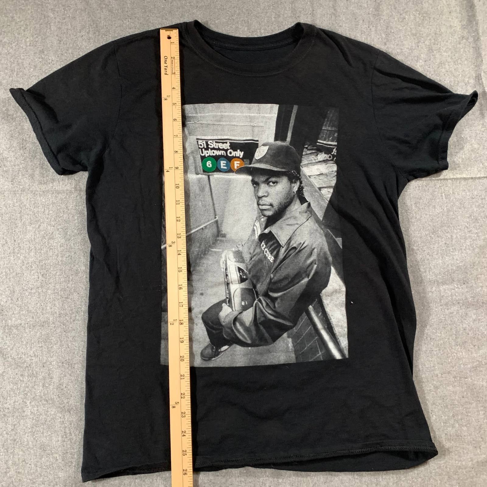 Other Ice Cube Shirt Women Medium Black Short Sleeve Size M / US 6-8 / IT 42-44 - 6 Thumbnail