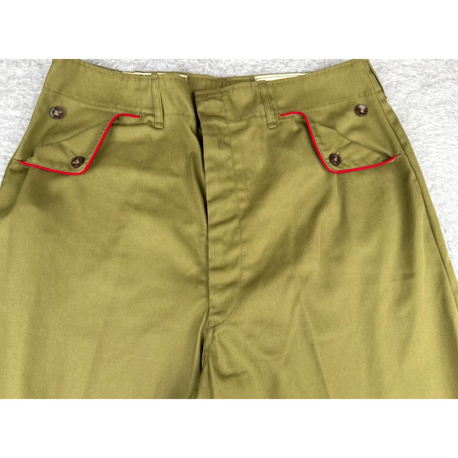 Vintage VINTAGE Boy Scouts Pants Men 30 Green Twill 1950s 50s LIKE NEW Un-Hemmed 40 Size US 40 / EU 56 - 4 Thumbnail