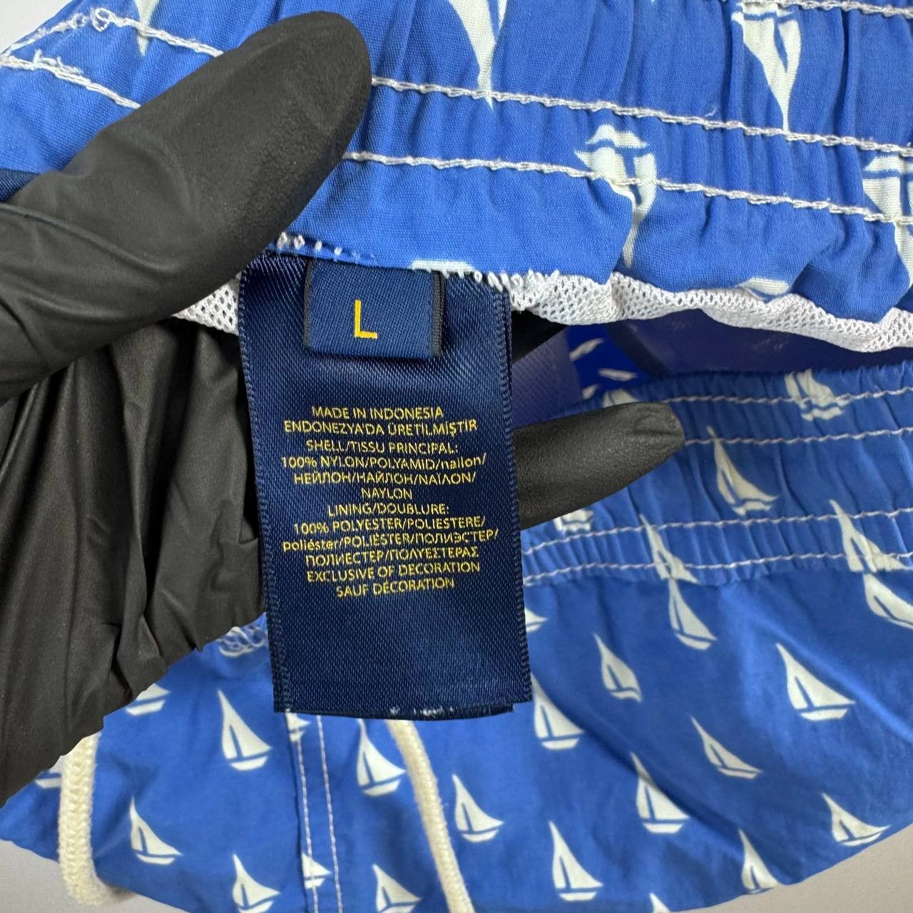 Polo Ralph Lauren Polo Ralph Lauren Swim Shorts Sailboat Print Mens Beach L Size US 34 / EU 50 - 4 Thumbnail