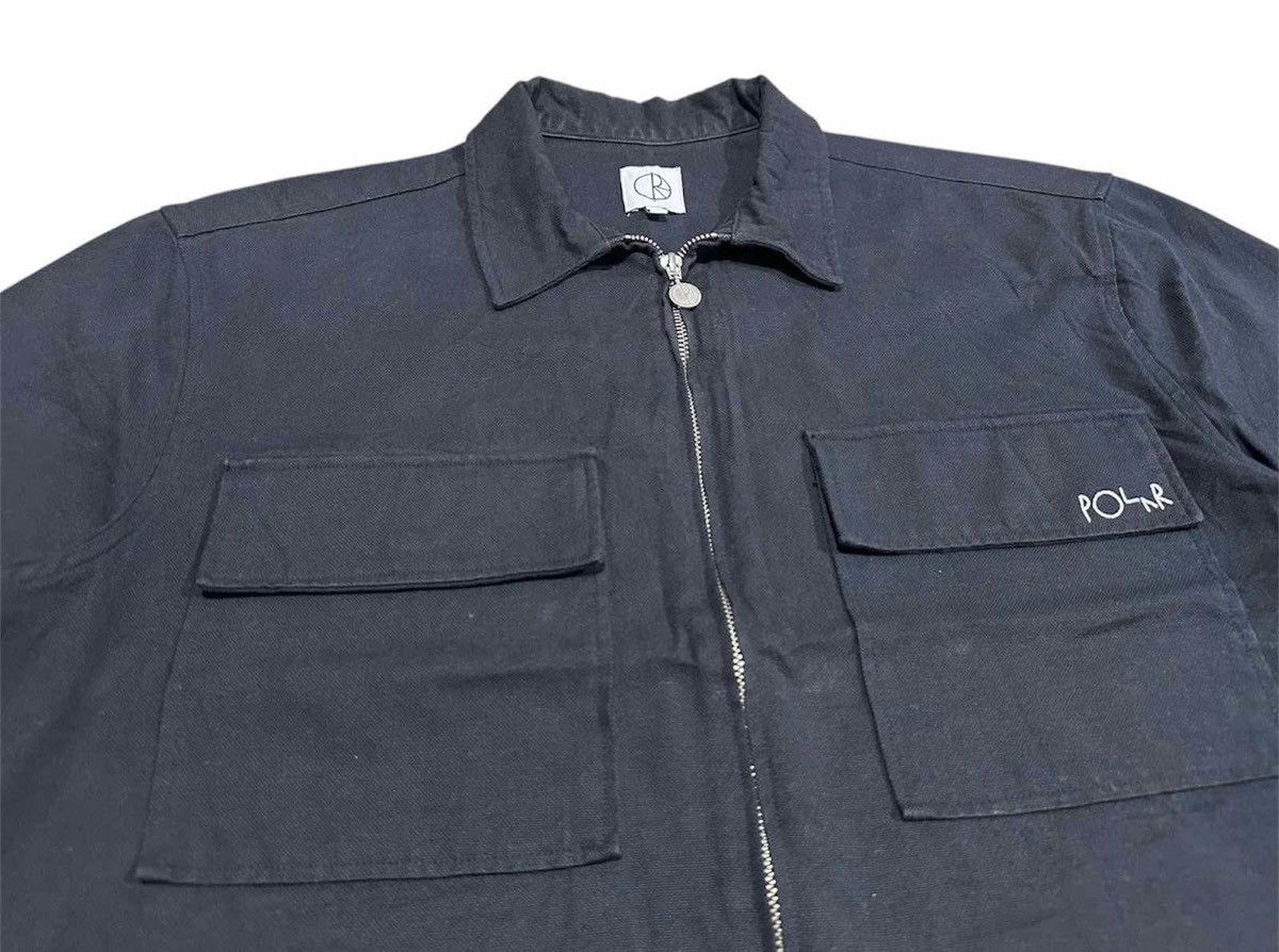 Polar Skate Co. 🔥Polar Skate Co Zip Up Work Shirt Short Sleeve Size US M / EU 48-50 / 2 - 1 Thumbnail