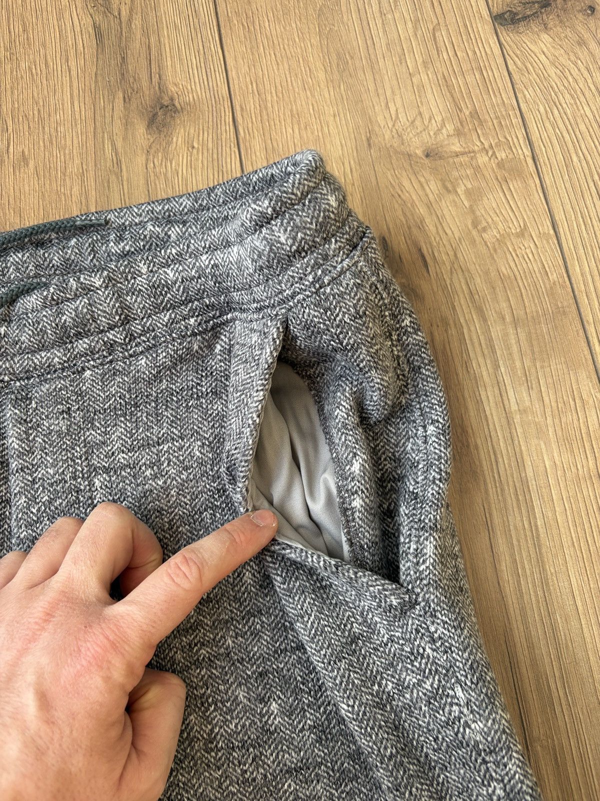 United Arrows UNITED ARROWS Japanese Warm Knitted Sweatpants Size US 30 / EU 46 - 11 Thumbnail