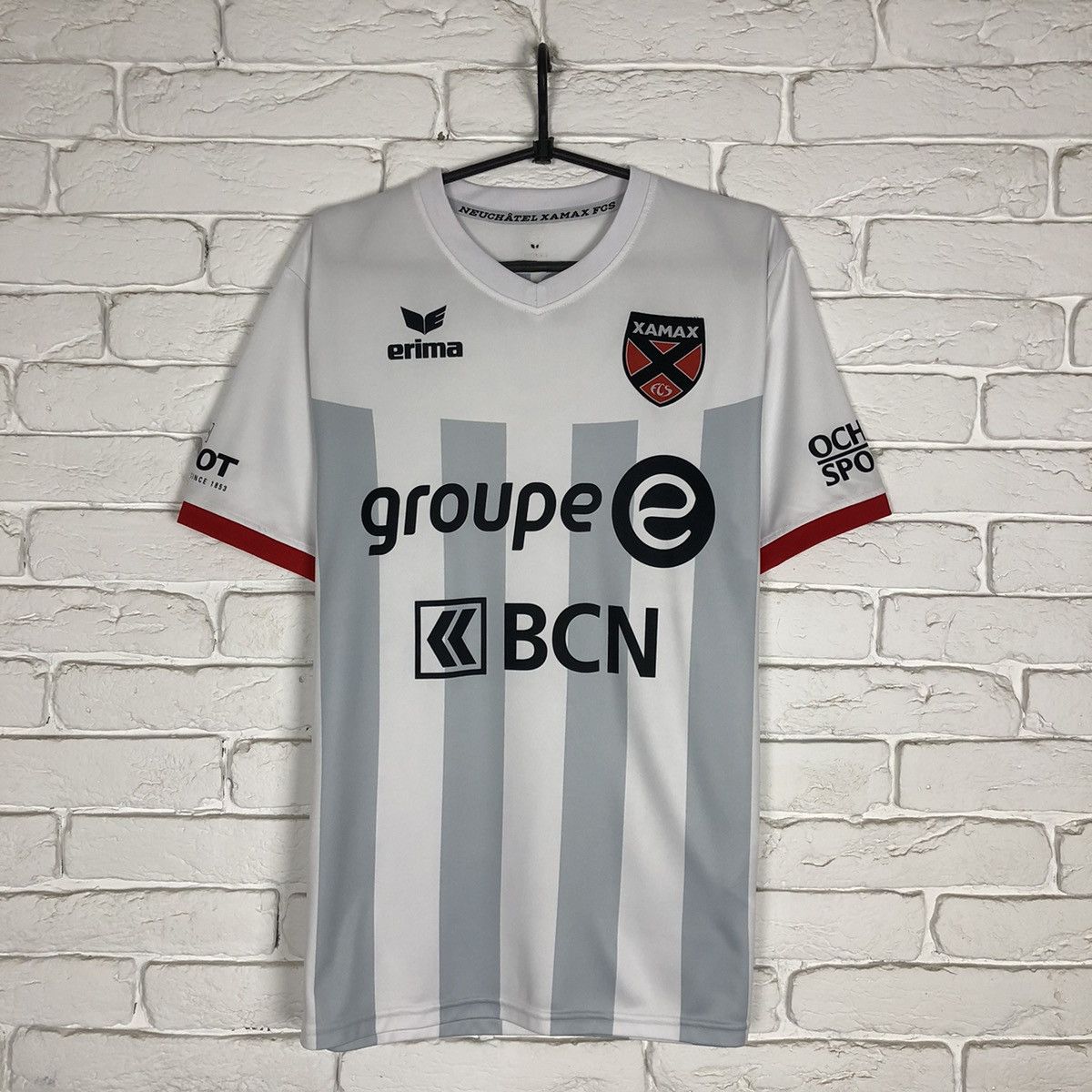 Erima Neuchatel Xamax 2019 2020 away soccer jersey Size US M / EU 48-50 / 2 - 1 Thumbnail