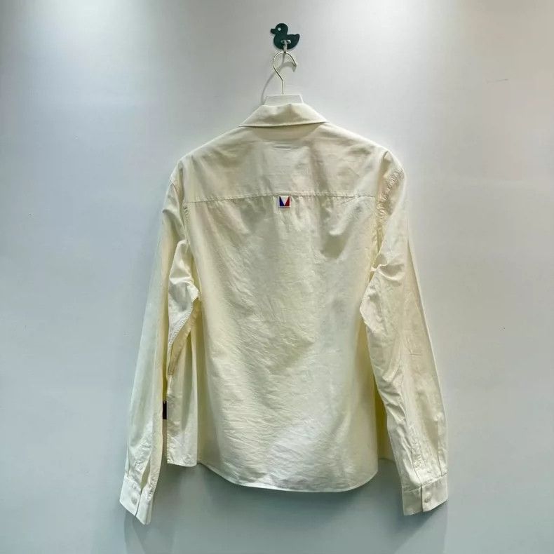 Louis Vuitton Louis Vuitton Long Sleeve Logo Shirt -2505 Size US XL / EU 56 / 4 - 4 Thumbnail