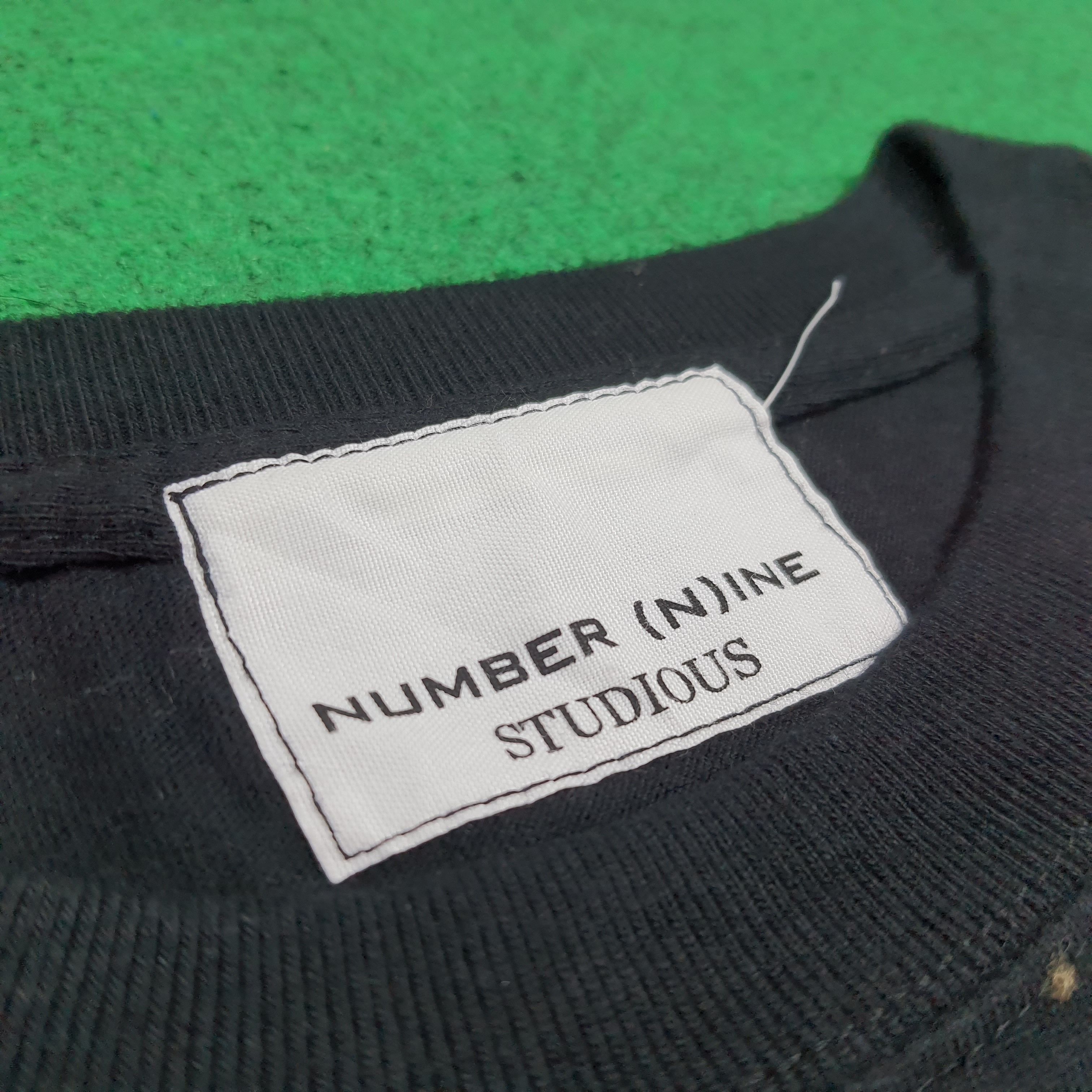 Number (N)ine Vintage Number Nine Studious Japan Brand Tshirt C285N13 Size US M / EU 48-50 / 2 - 6 Thumbnail