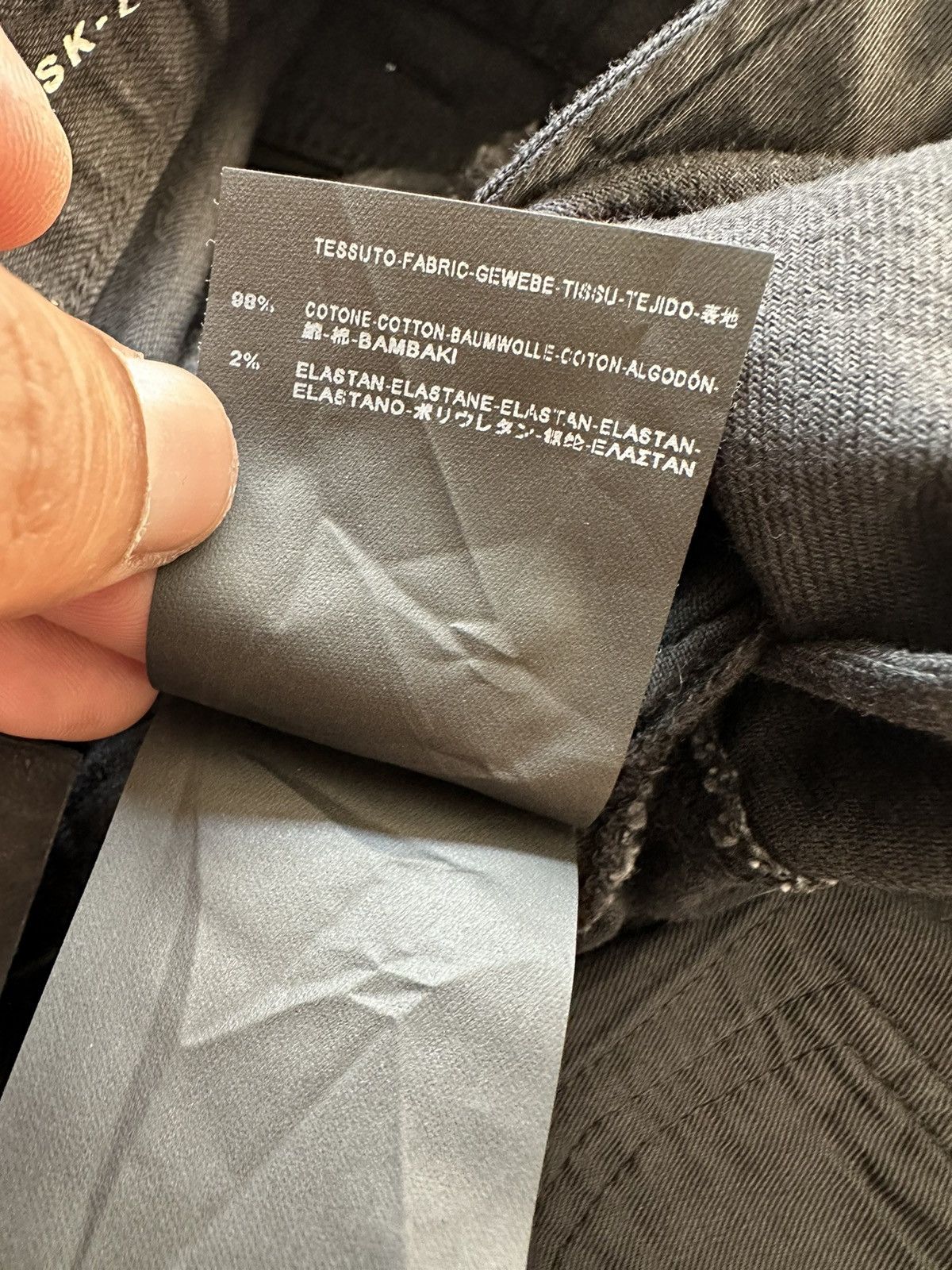 Hedi Slimane × Saint Laurent Paris 2015 Saint Laurent Paris star overprint slim denim Size US 31 - 18 Thumbnail