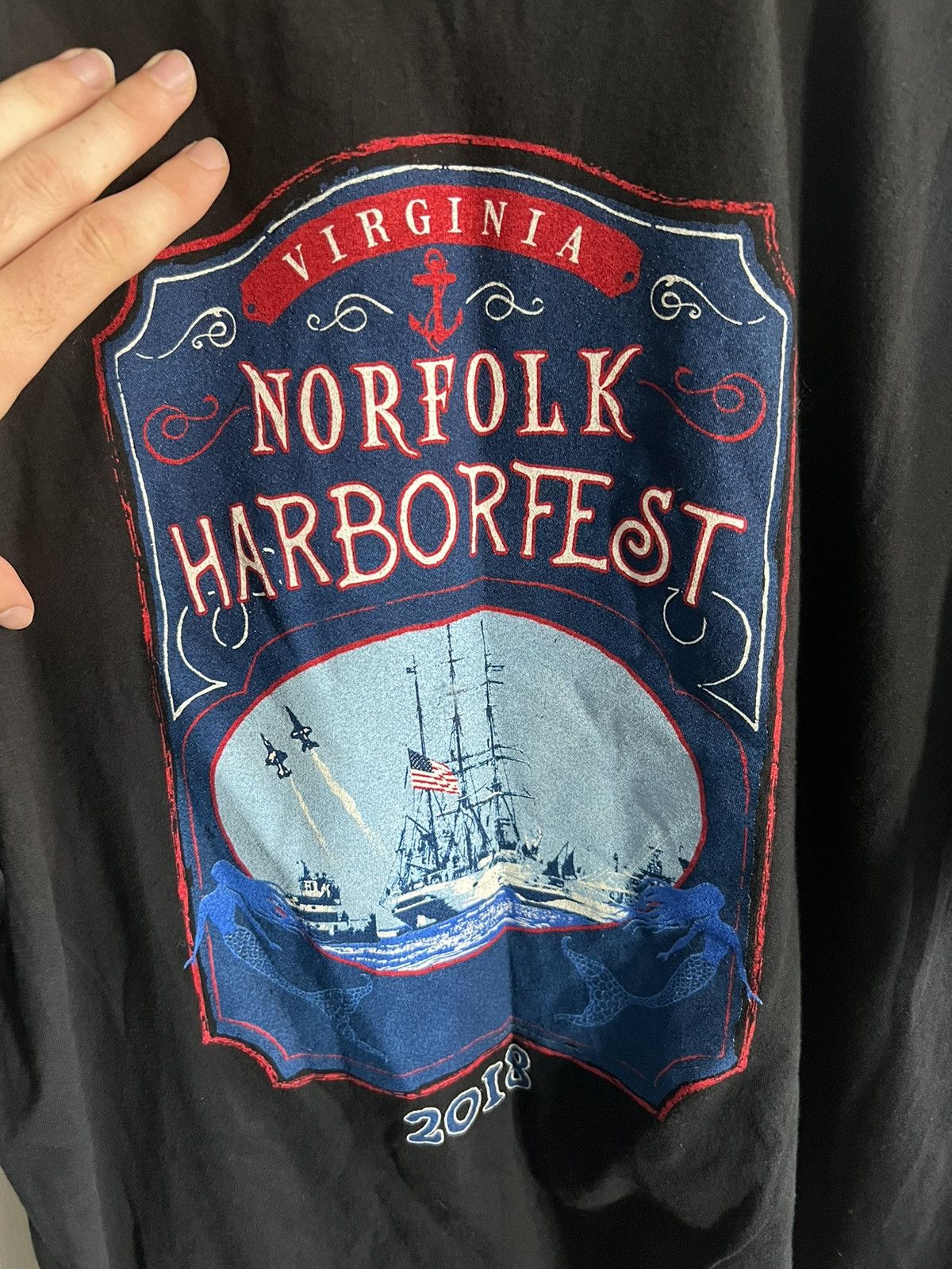 Vintage Norfolk harbor fest Size US L / EU 52-54 / 3 - 2 Thumbnail
