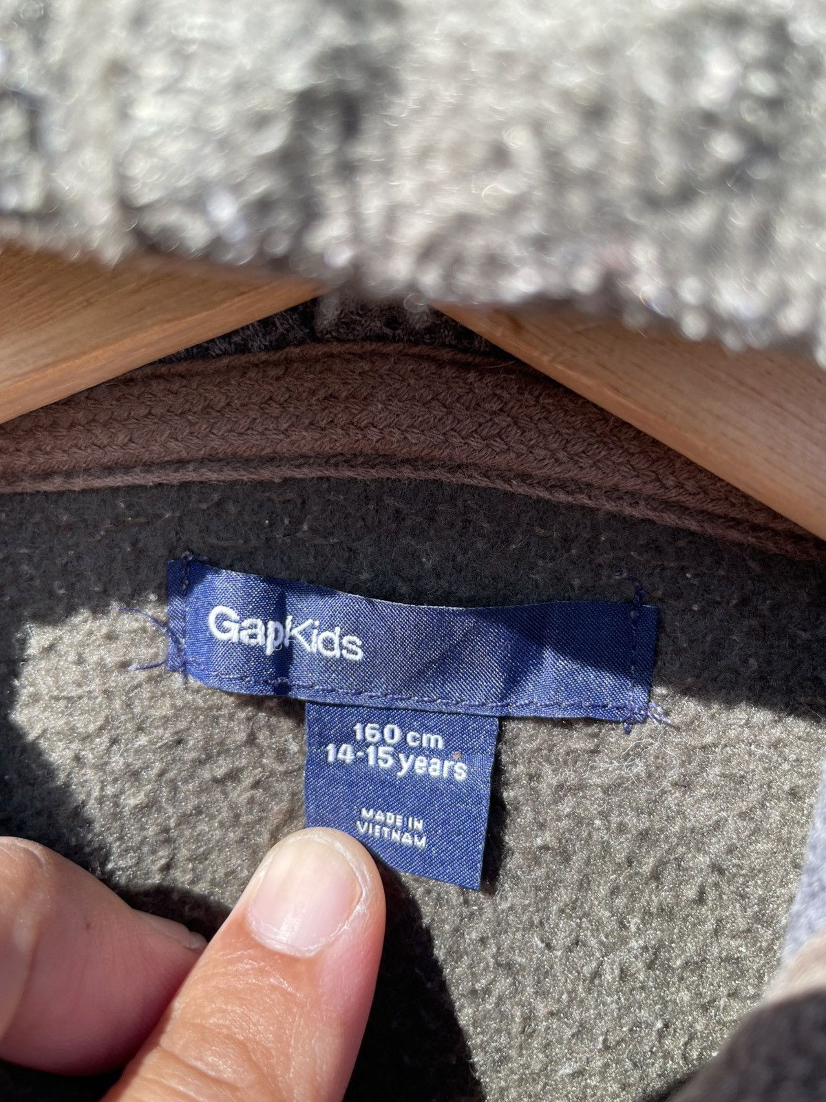 Gap 🔥Accept Binding Offer🔥 Gap Fleece Hoodie Size US S / EU 44-46 / 1 - 5 Thumbnail