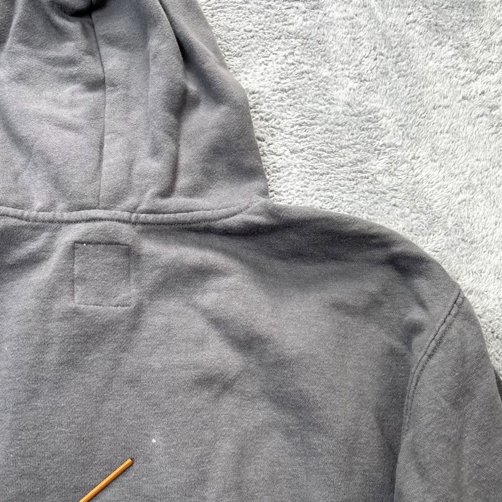 Dickies Dickies Hoodie Mens XL Gray Cotton Fleece Lined Pullover Workwear Logo Size US XL / EU 56 / 4 - 7 Thumbnail
