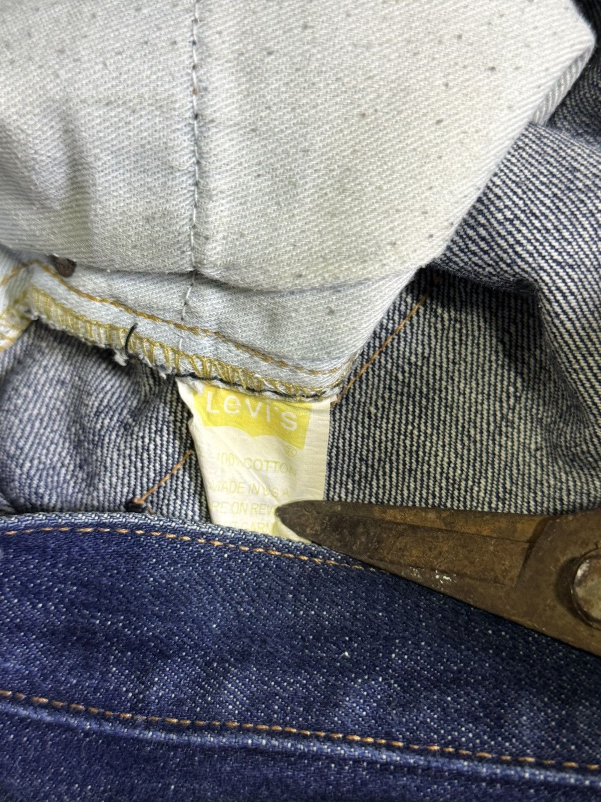 Levi's Levi’s 501 XX Big E Selvedge Jeans Size US 36 / EU 52 - 11 Thumbnail