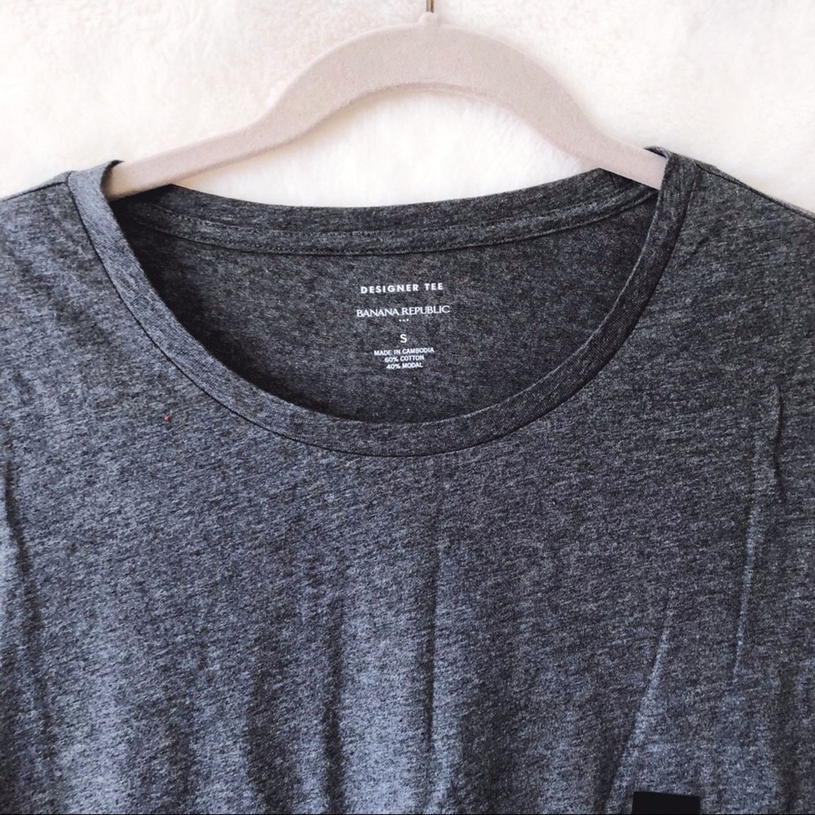 Banana Republic Banana Republic Gray Pleat Flounce Hem Top Size S / US 4 / IT 40 - 9 Thumbnail