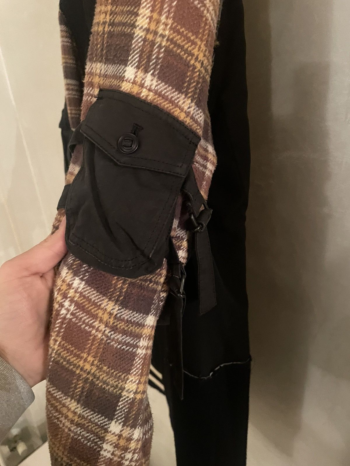 Number (N)ine Number (N)ine 'The High Streets' Hybrid Jacket Size US XL / EU 56 / 4 - 7 Thumbnail