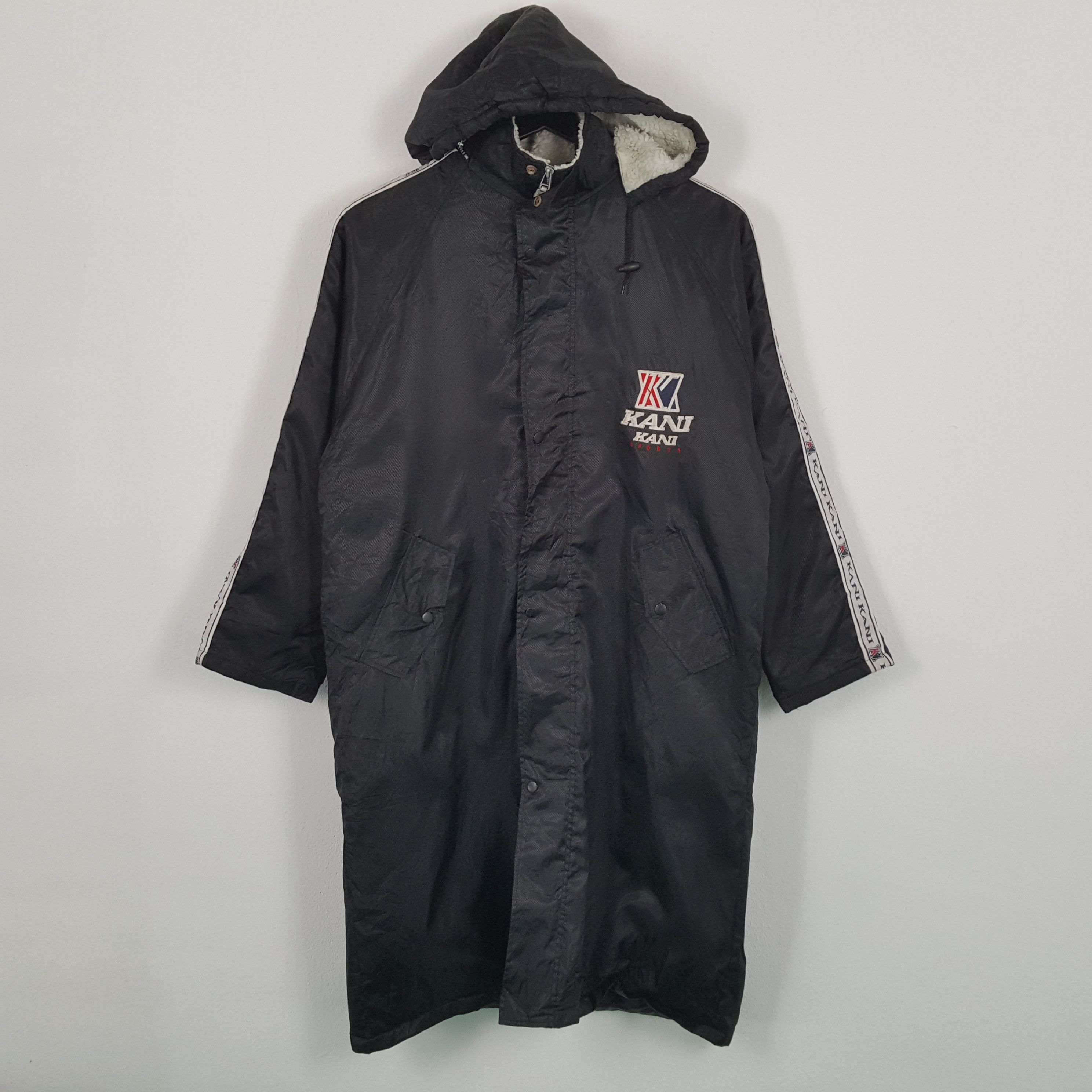 Karl Kani × Vintage KARL KANI Long Jacket Sportswear Winter Style Size US XL / EU 56 / 4 - 3 Thumbnail