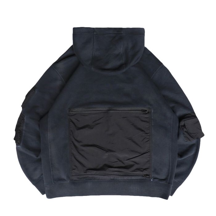 reworked nike hoodie