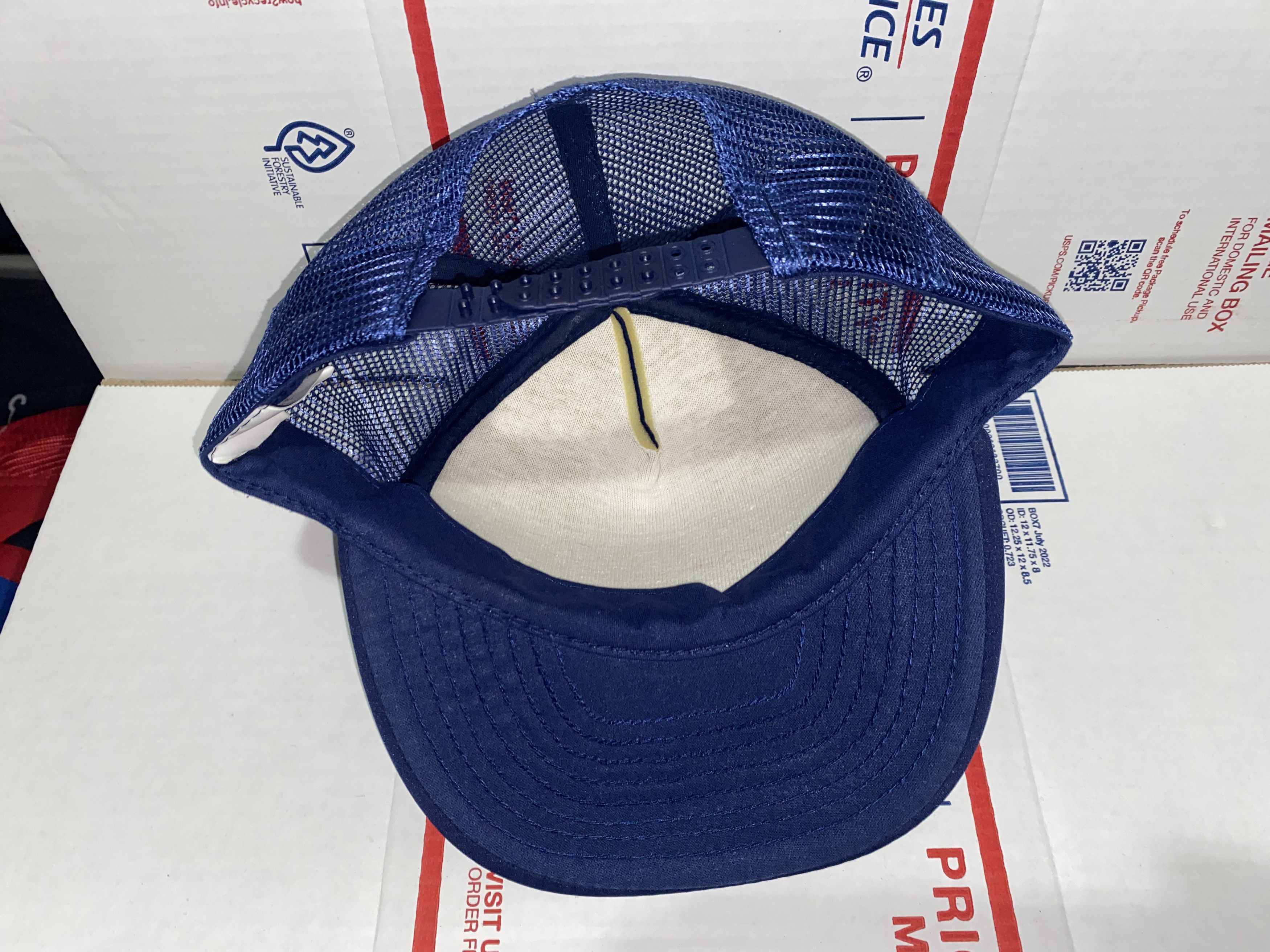 Vintage T & M Tm Maintenance Construction Inc. Trucker hat vtg Cap Size ONE SIZE - 2 Thumbnail