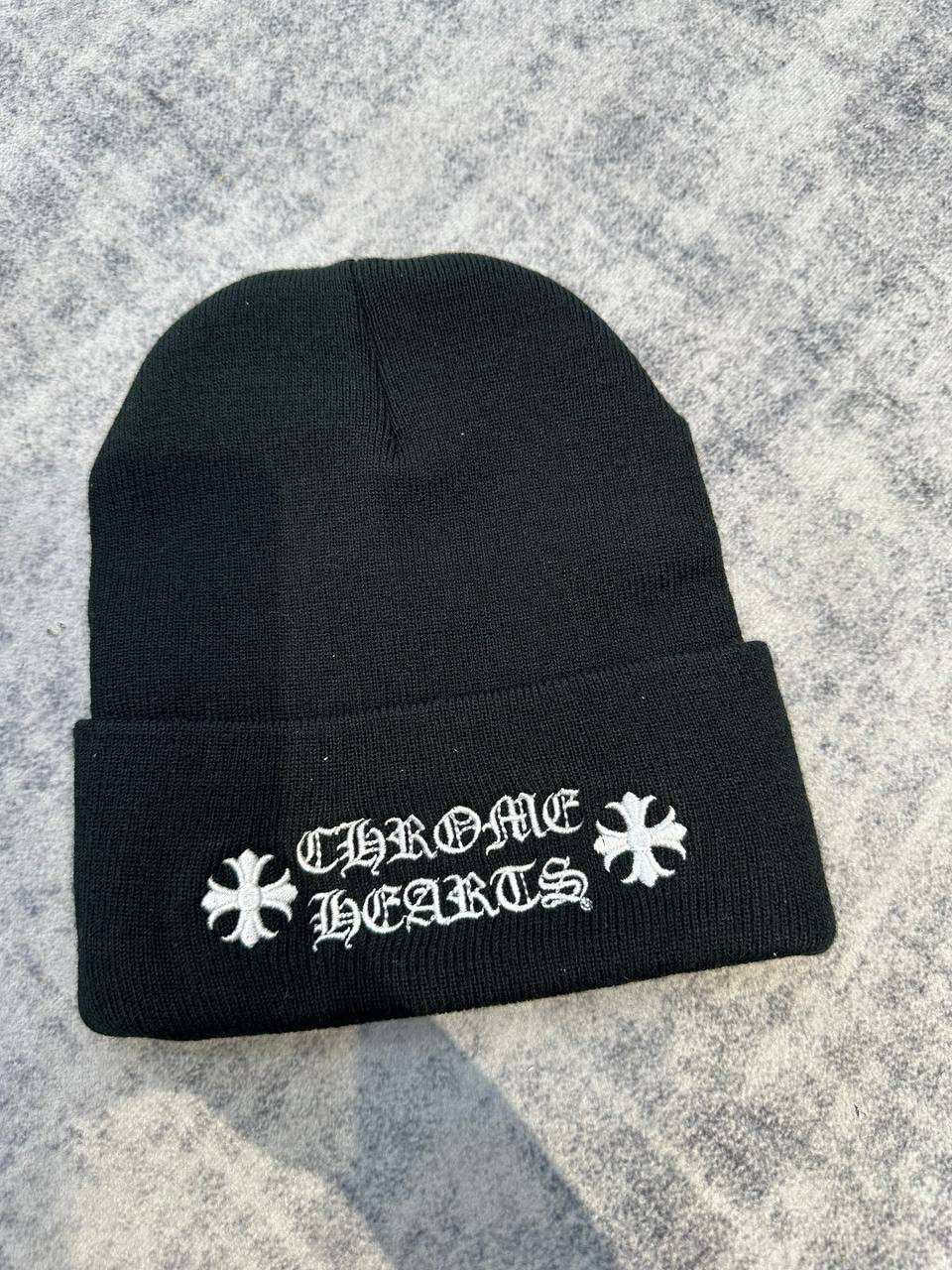 Chrome Hearts CHROME HEARTS classic beanie black Size ONE SIZE - 10 Thumbnail