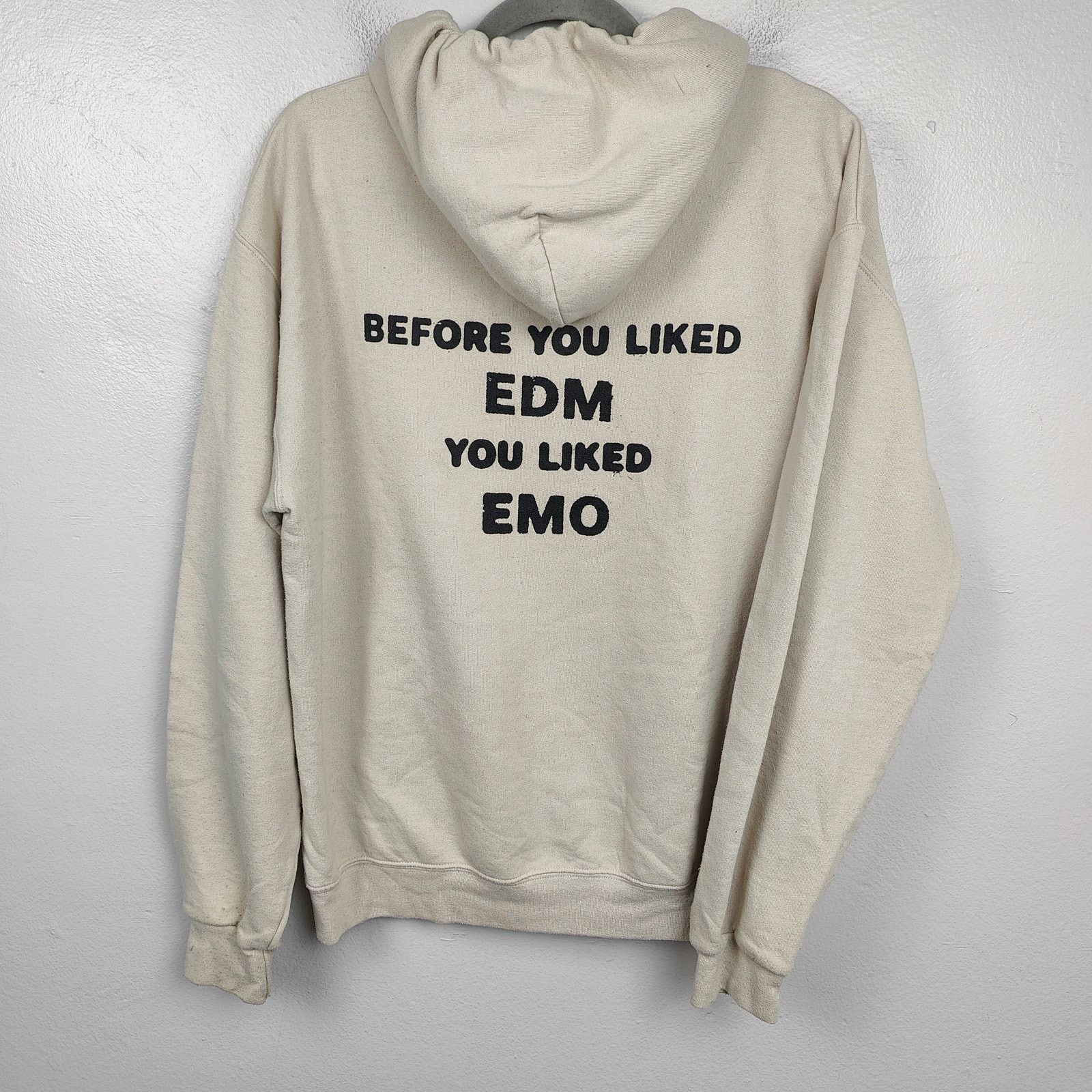 Other Emo Nite Sweatshirt Size Medium Tan Emo EDM Tombstone Size US M / EU 48-50 / 2 - 1 Thumbnail