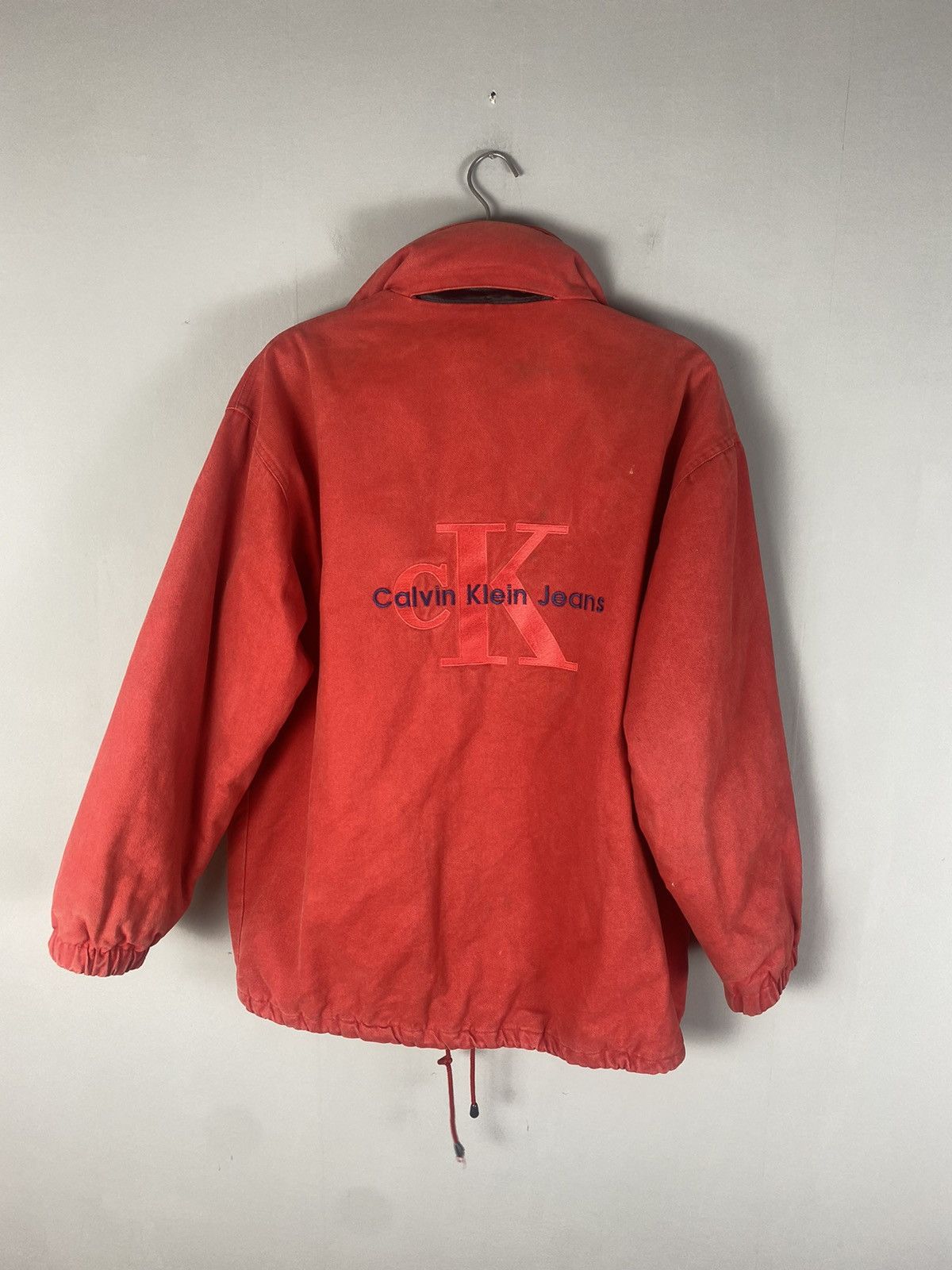 Calvin Klein × Vintage Vintage Calvin Klein jacket big logo 90s Size US XL / EU 56 / 4 - 7 Thumbnail
