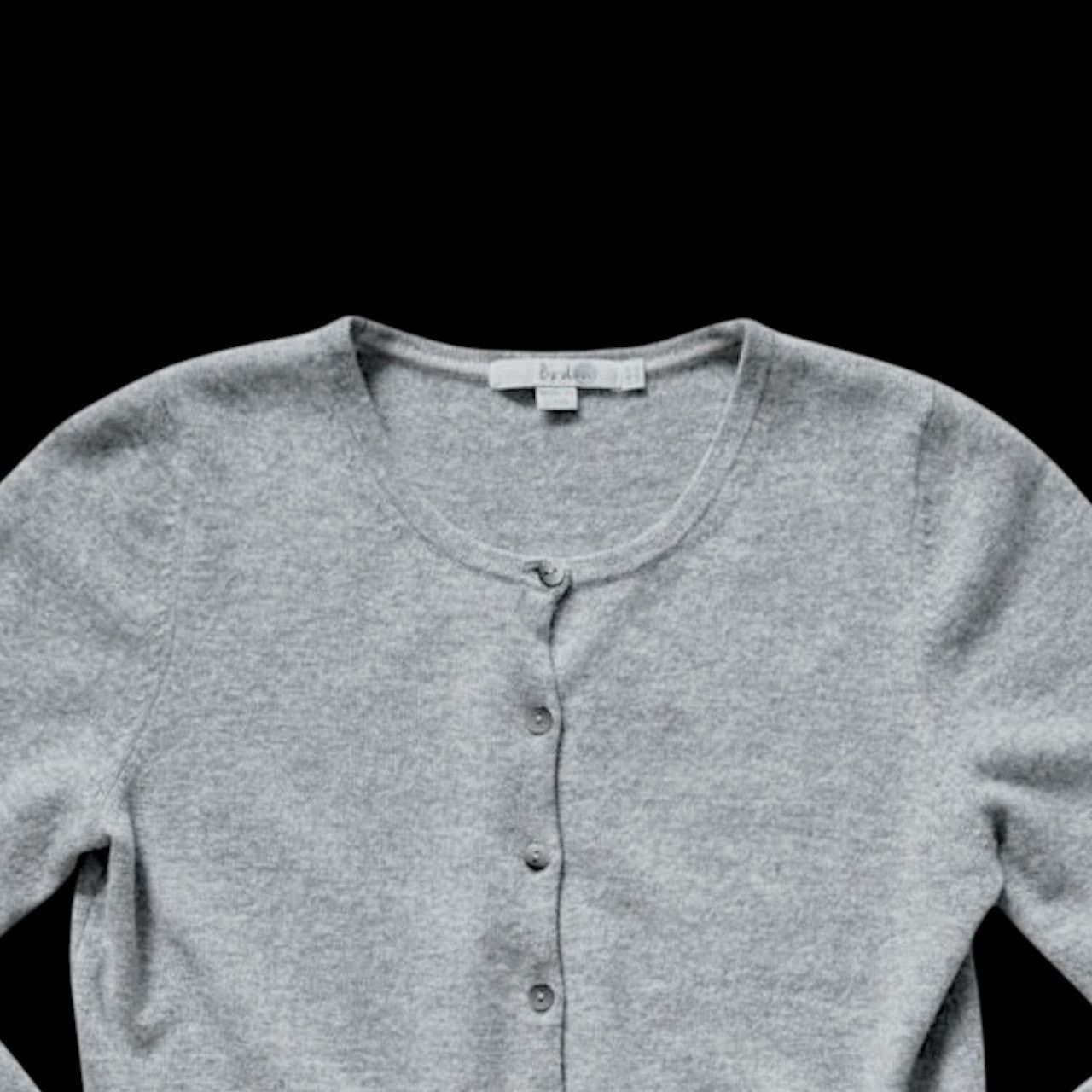 Boden Boden Gray Cashmere Sweater Cardigan | Size 6 Size M / US 6-8 / IT 42-44 - 3 Thumbnail
