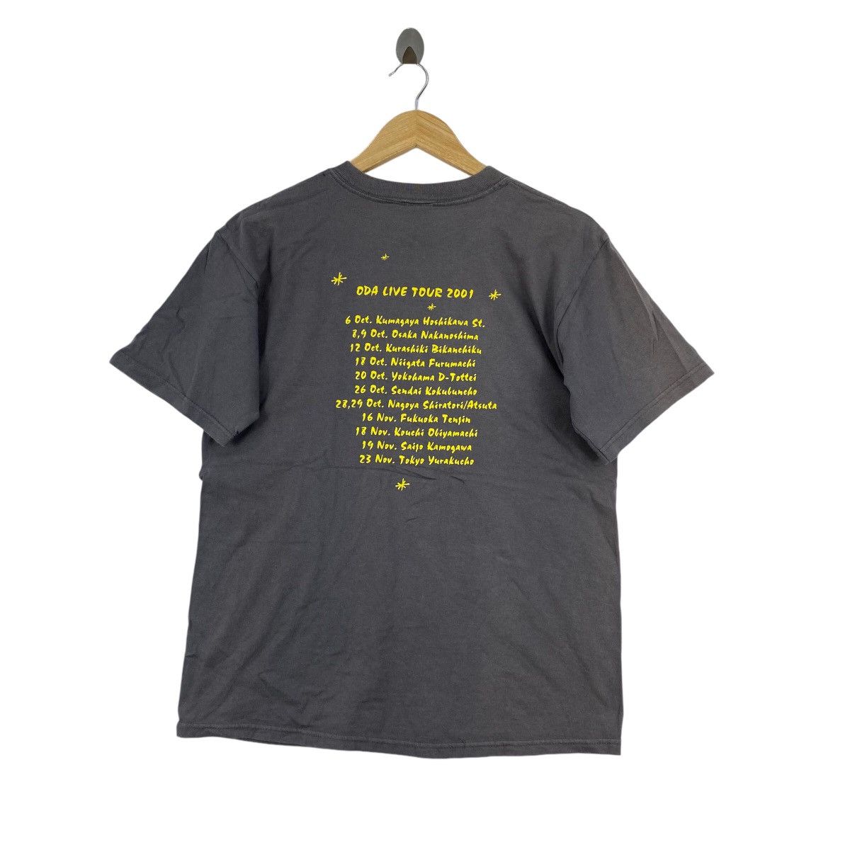 Vintage Vintage MORNING MUSUME ODA SAKURA 2001 Tour Tee Shirt Size US M / EU 48-50 / 2 - 3 Thumbnail