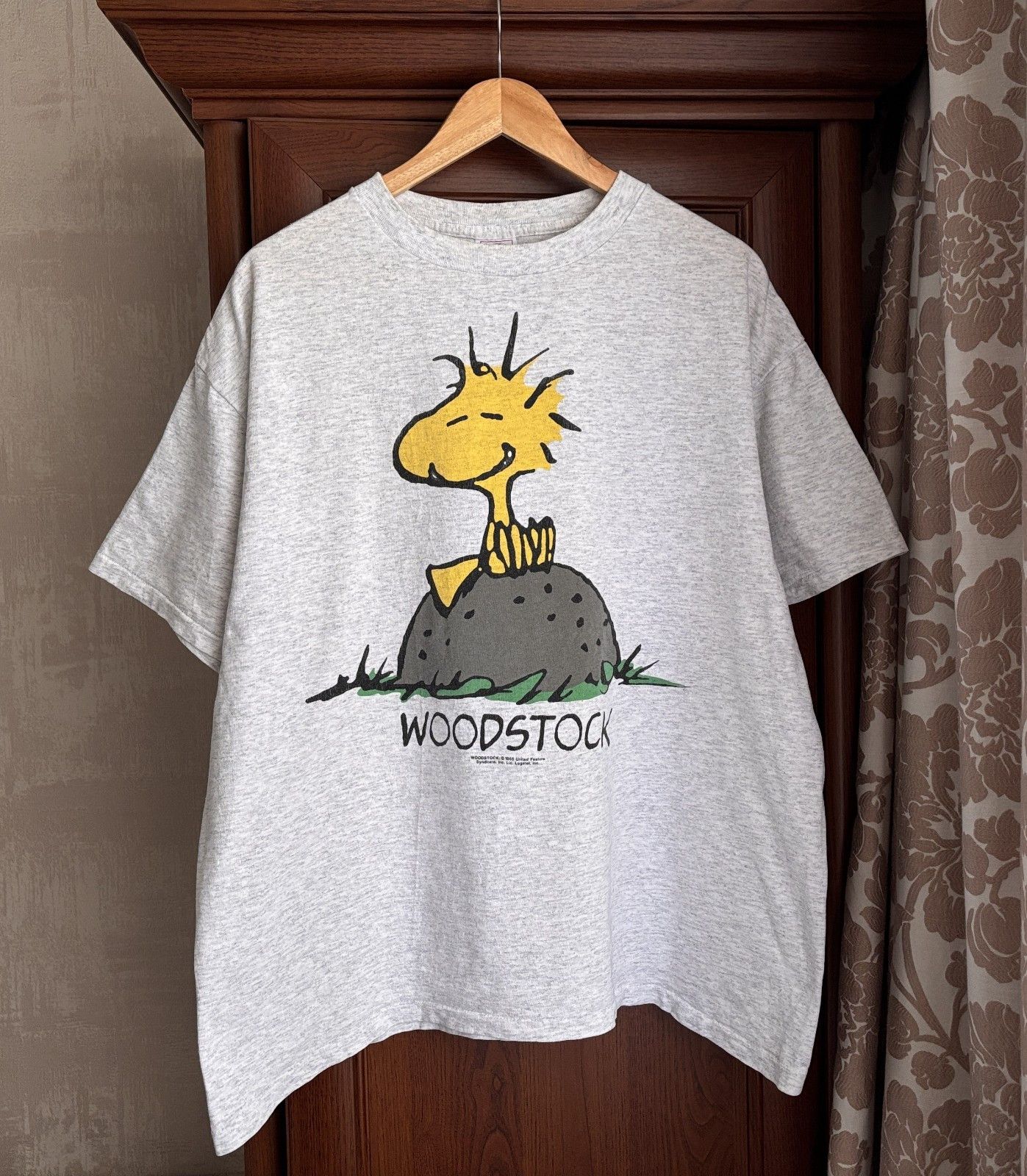 Delta Vintage Woodstock 1969 Peanuts T-shirt Single Stitch USA Size US XL / EU 56 / 4 - 1 Thumbnail