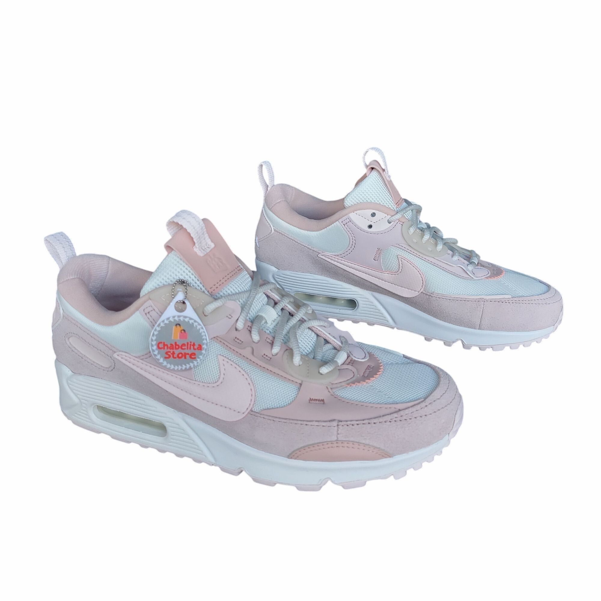 ⭐Women Shoes Sz Nike Air Max 90 Futura Barley Rose Pink