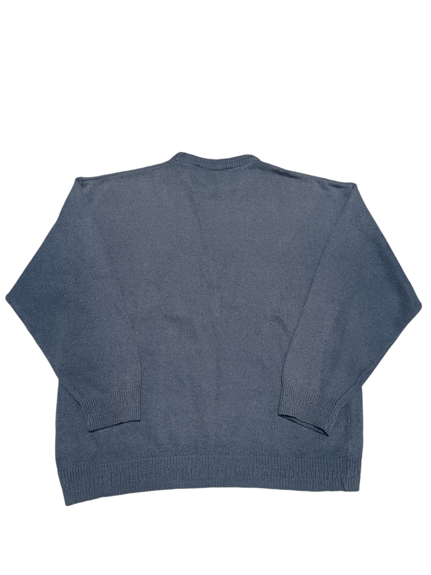 Other MADE IN ITALY 90S VINTAGE BIG EMBROIDERED OLDMONEY SWEATER Size US XL / EU 56 / 4 - 3 Thumbnail