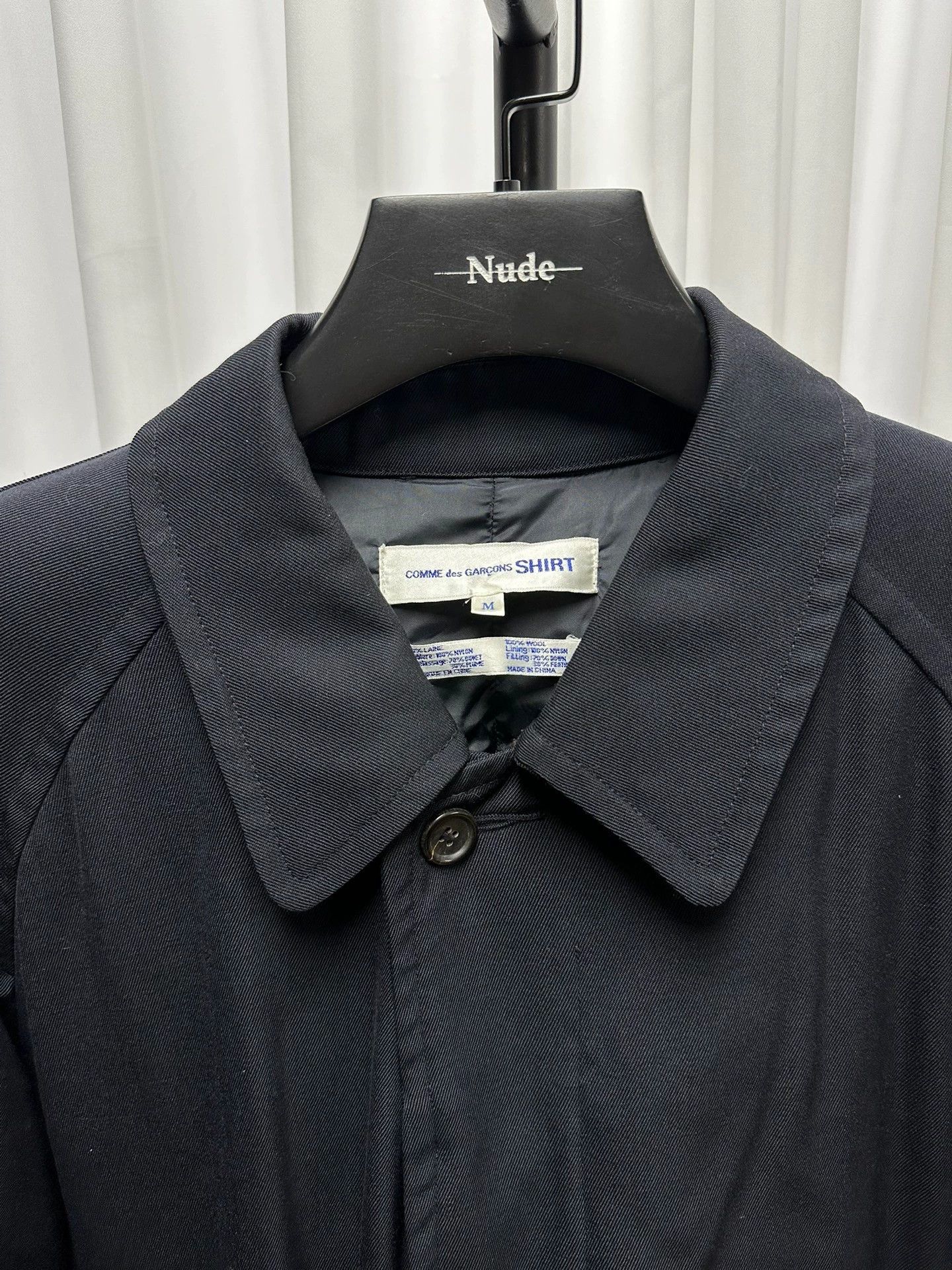 Comme des Garcons SHIRT Comme des Garcons Shirt 00s Wool Down M Coat Size US M / EU 48-50 / 2 - 4 Thumbnail