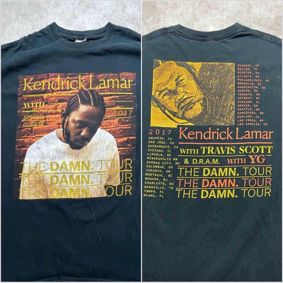 Kendrick Lamar Damn Tour Shirt | Grailed