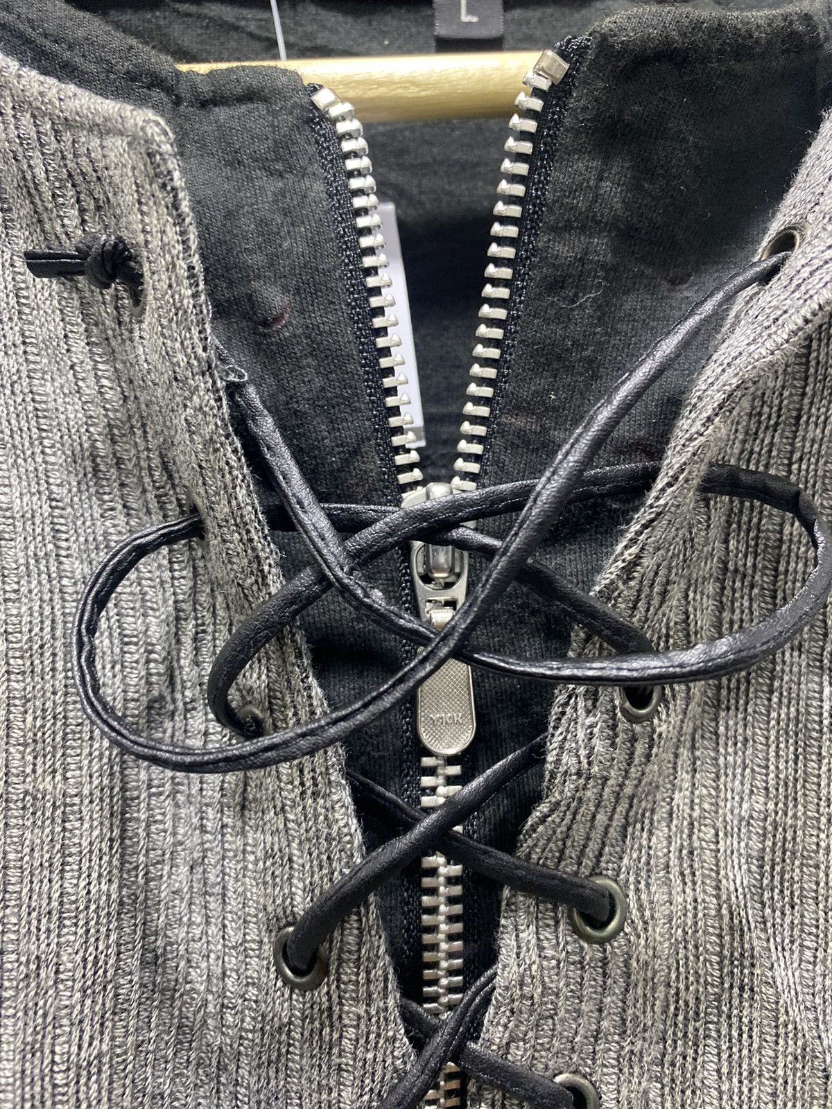 Hysteric Glamour × Japanese Brand × Le Grande Bleu (L.G.B.) Sick☠️ MFE Punk Grunge Lgb Bondage Rope Collar Size US M / EU 48-50 / 2 - 5 Thumbnail