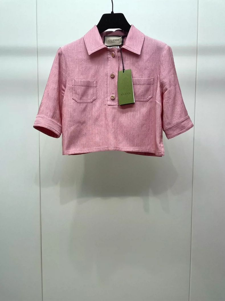 Gucci Gucci Pink short medium sleeves 2504-Nextarrow Size XS / US 0-2 / IT 36-38 - 1 Thumbnail