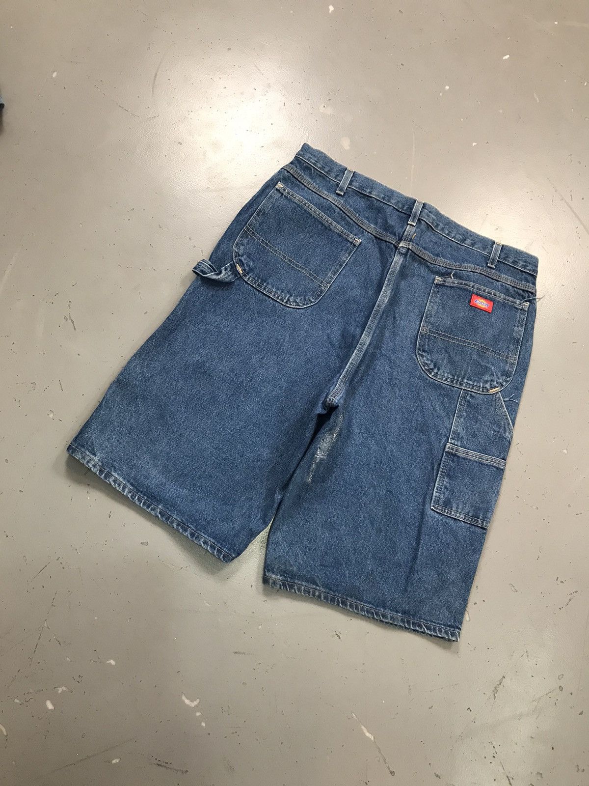 Dickies × Vintage Vintage dickies carpenter denim jort Size US 38 / EU 54 - 9 Thumbnail