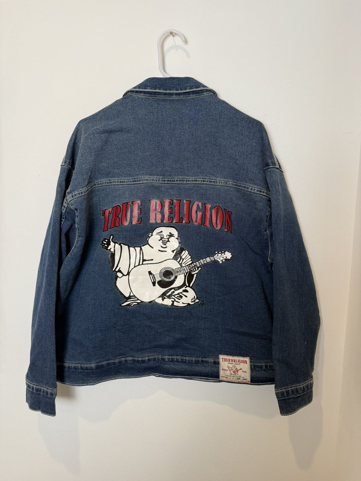 Y2K True Religion Denim Jacket Small | Double Double Vintage