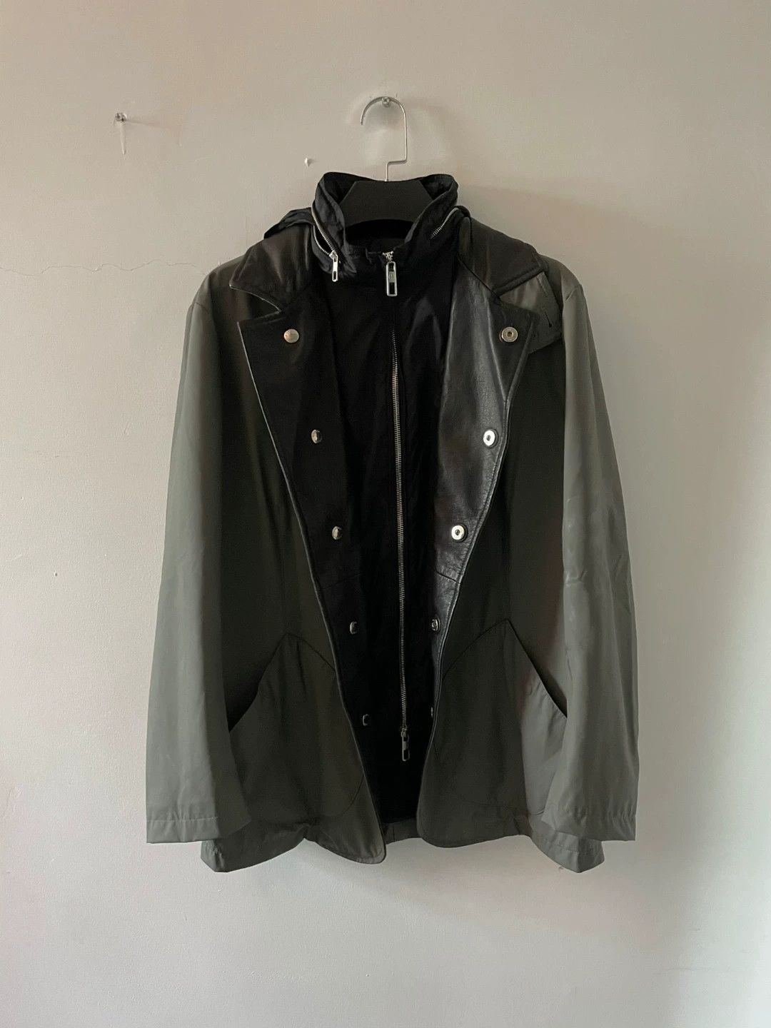Giorgio Armani Giorgio Armani F/W12 Reversible Panelled Sheepskin Jacket Size US S / EU 44-46 / 1 - 2 Thumbnail