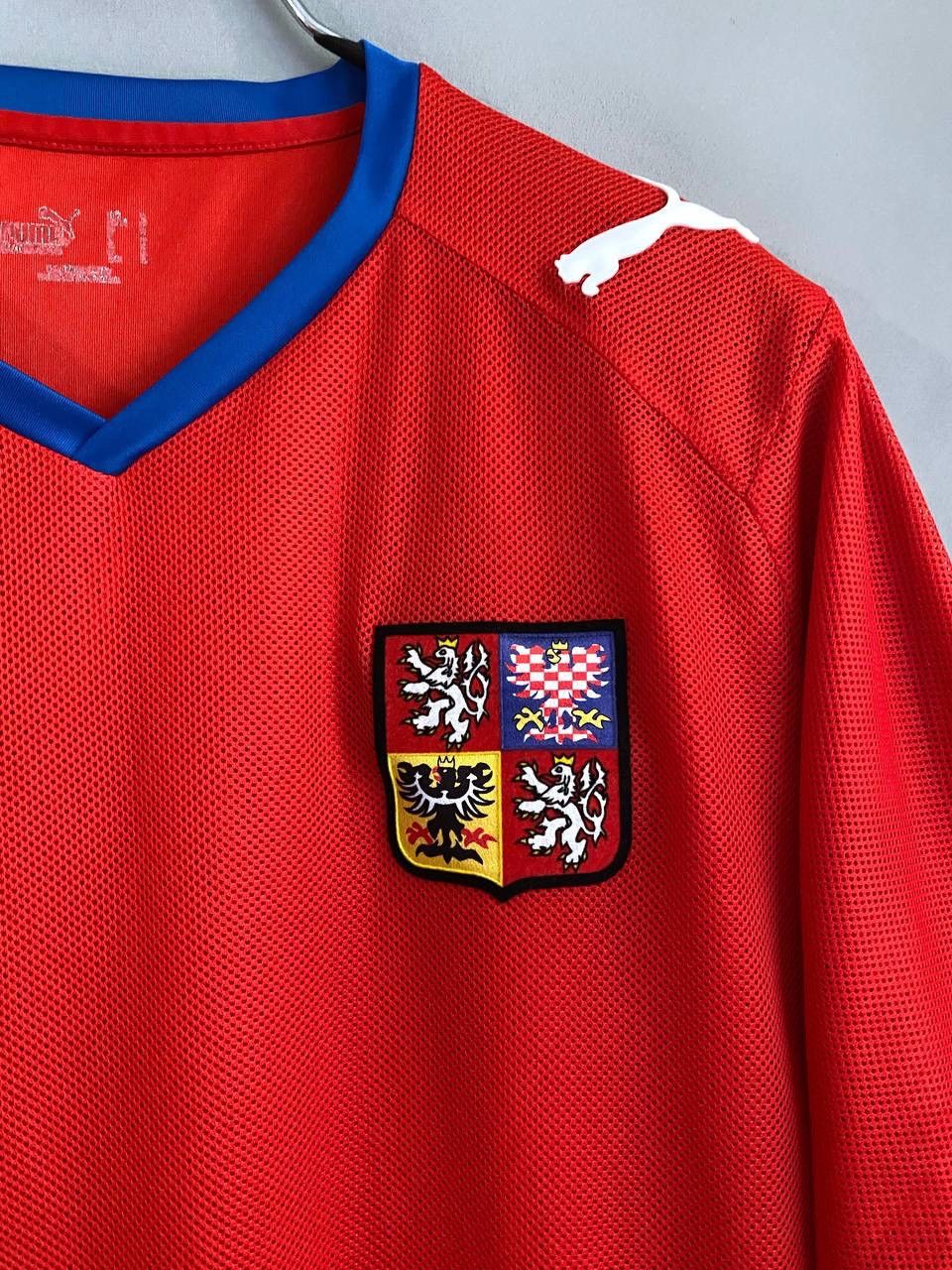 Puma Czech Republic National Team 2008/09 Home Soccer Jersey XL Size US XL / EU 56 / 4 - 4 Thumbnail