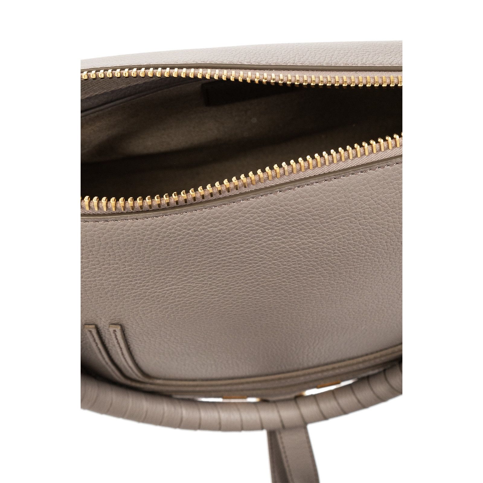 Chloe Chloe Hobo Gray Grained Leather Shoulder Bag New & Authentic Size ONE SIZE - 4 Thumbnail