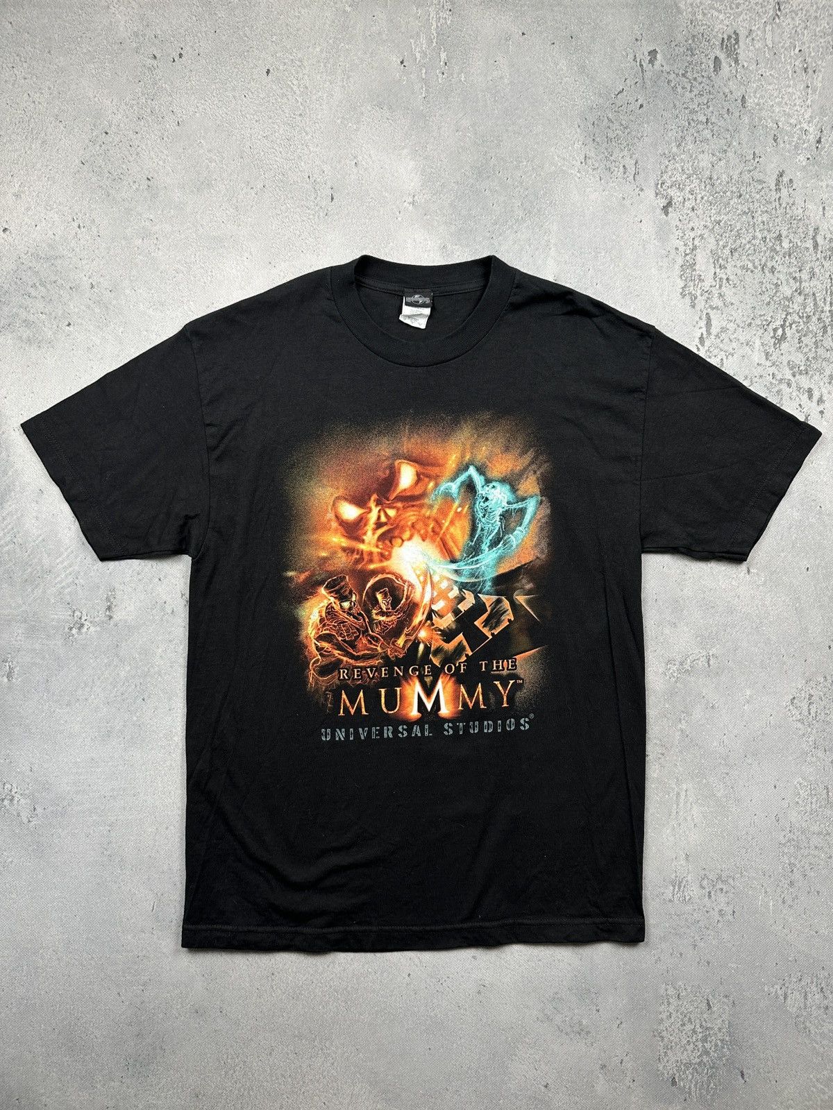 Universal Studios Vintage Universal Studios Revenge of the Mummy T-shirt Rare Size US L / EU 52-54 / 3 - 1 Thumbnail