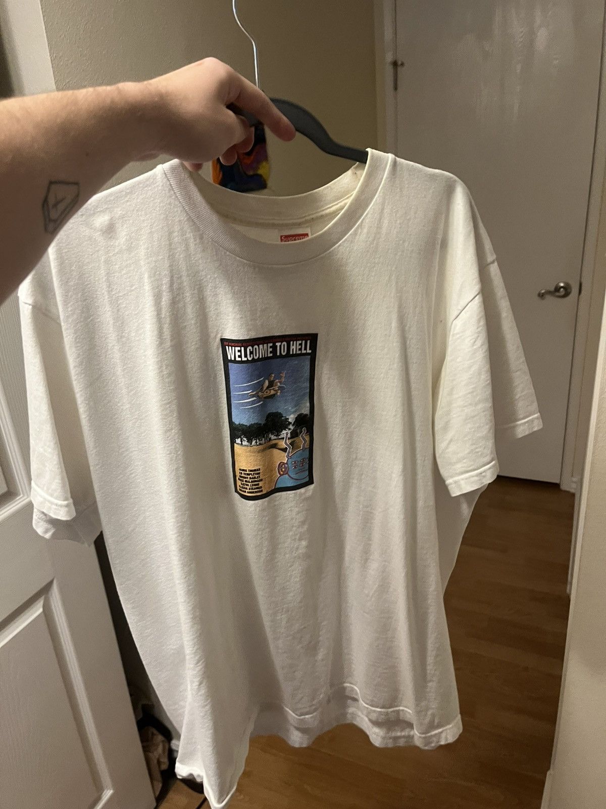 Supreme Toy Machine Welcome To Hell Tee