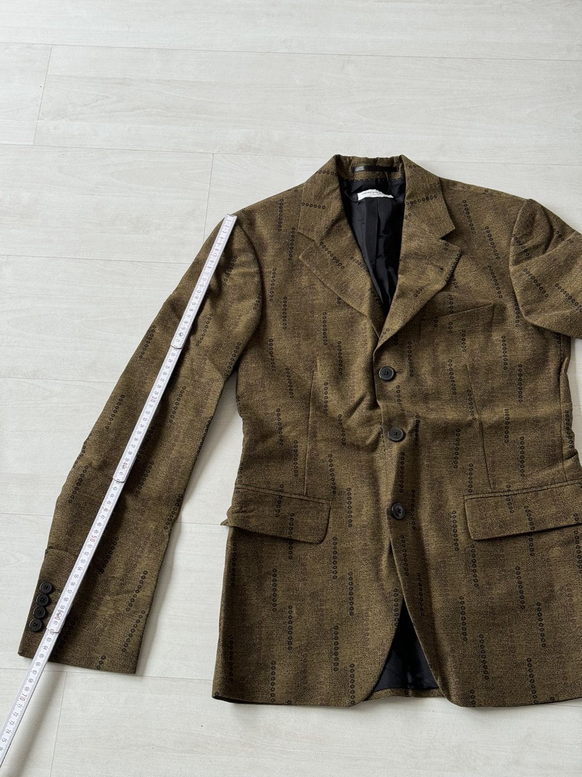 Dries Van Noten Dries Van Noten Runway Jacquard Blazer Sample Verner Panton Size 40R - 10 Thumbnail